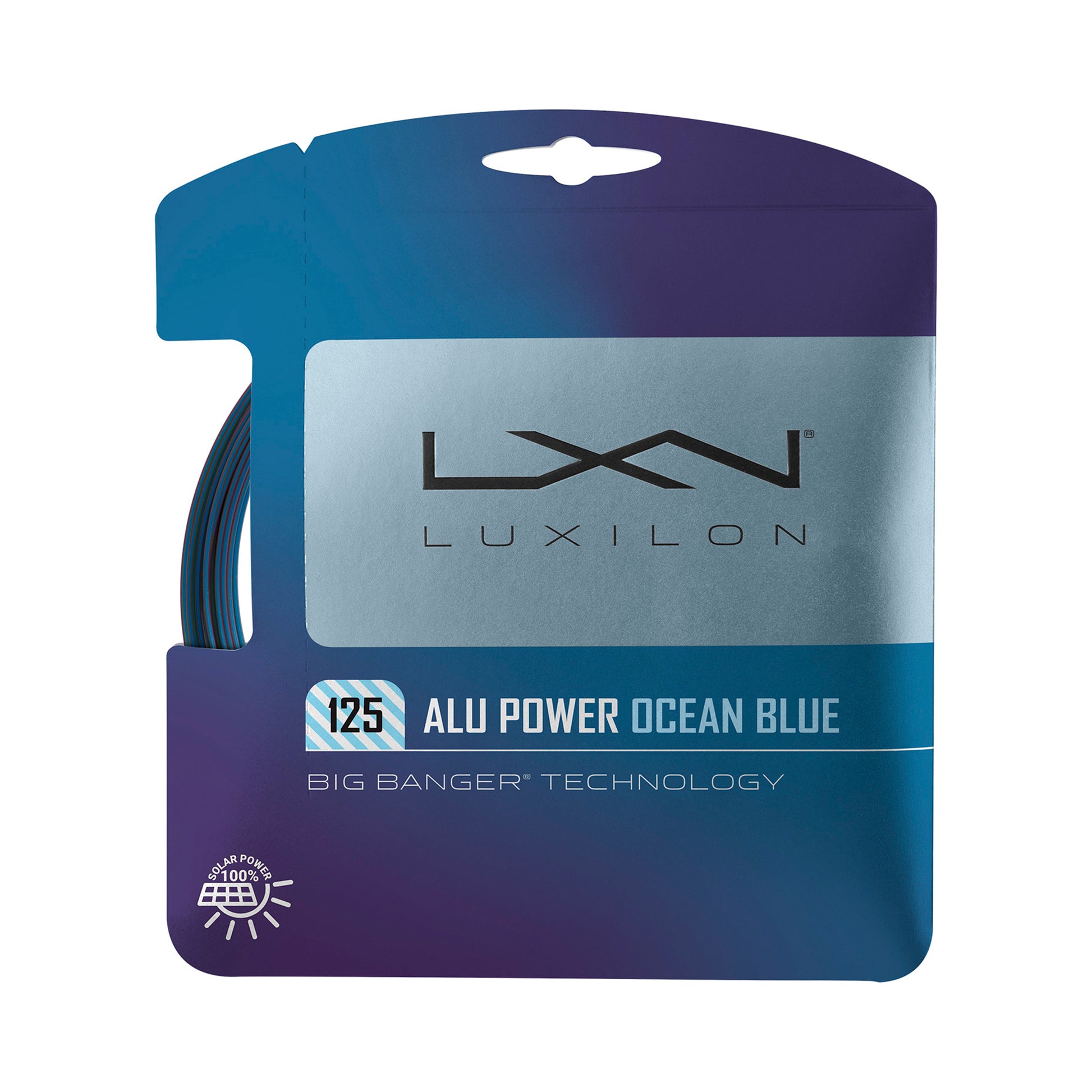 Luxilon Alu Power Ocean Blue Zestaw Naciągów 12,2m-Niebieski