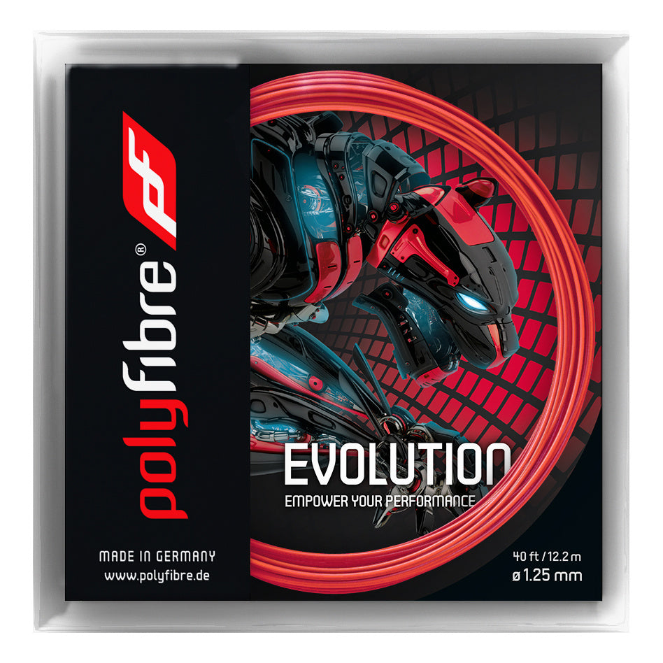 Polyfibre Evolution Zestaw Naciągów 12m-Czerwony
