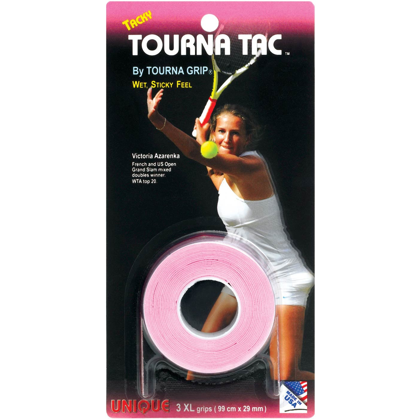 Tourna Tac Opakowanie 3 Szt.-Różowy