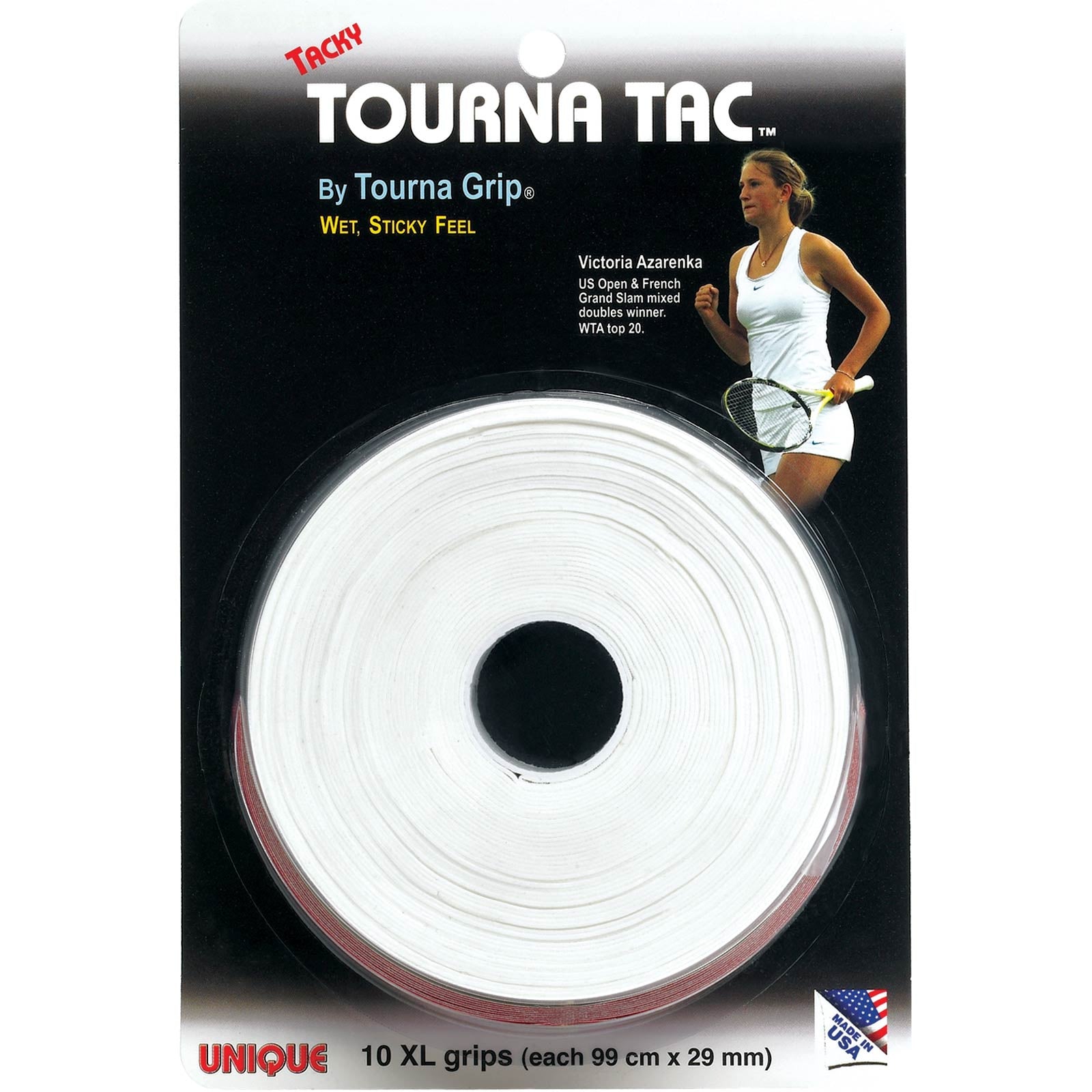 Tourna Tac Opakowanie 10 Szt.-Biały