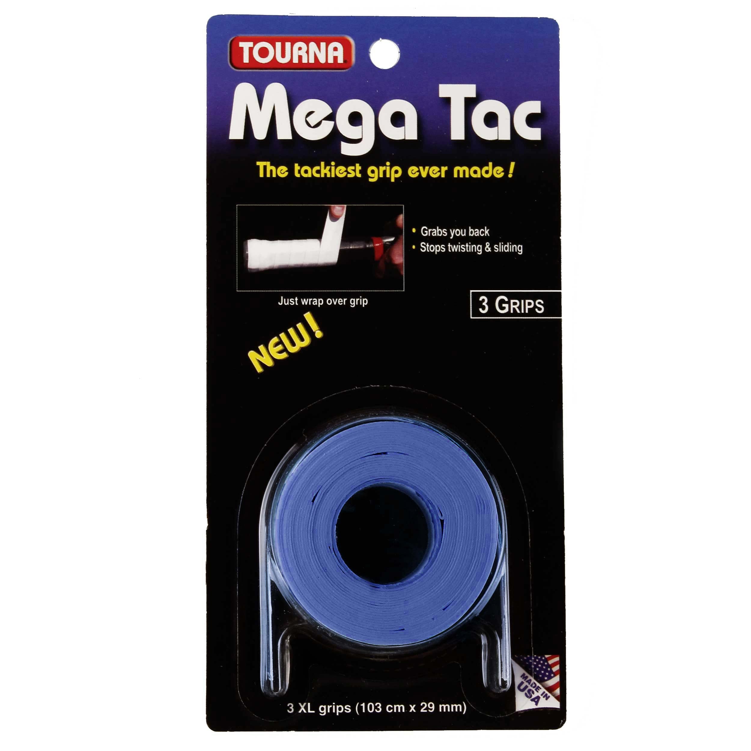 Tourna Mega Tac Opakowanie 3 Szt.-Niebieski