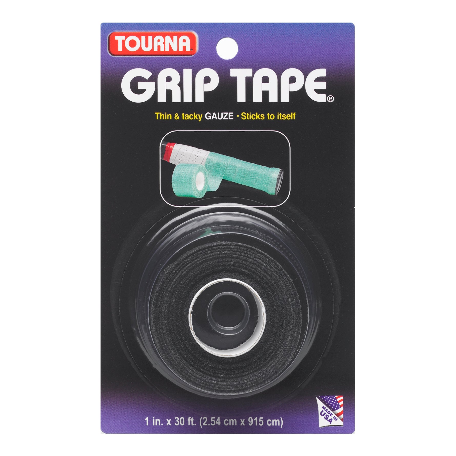 Tourna Grip Tape Opakowanie 1 szt. - czarny