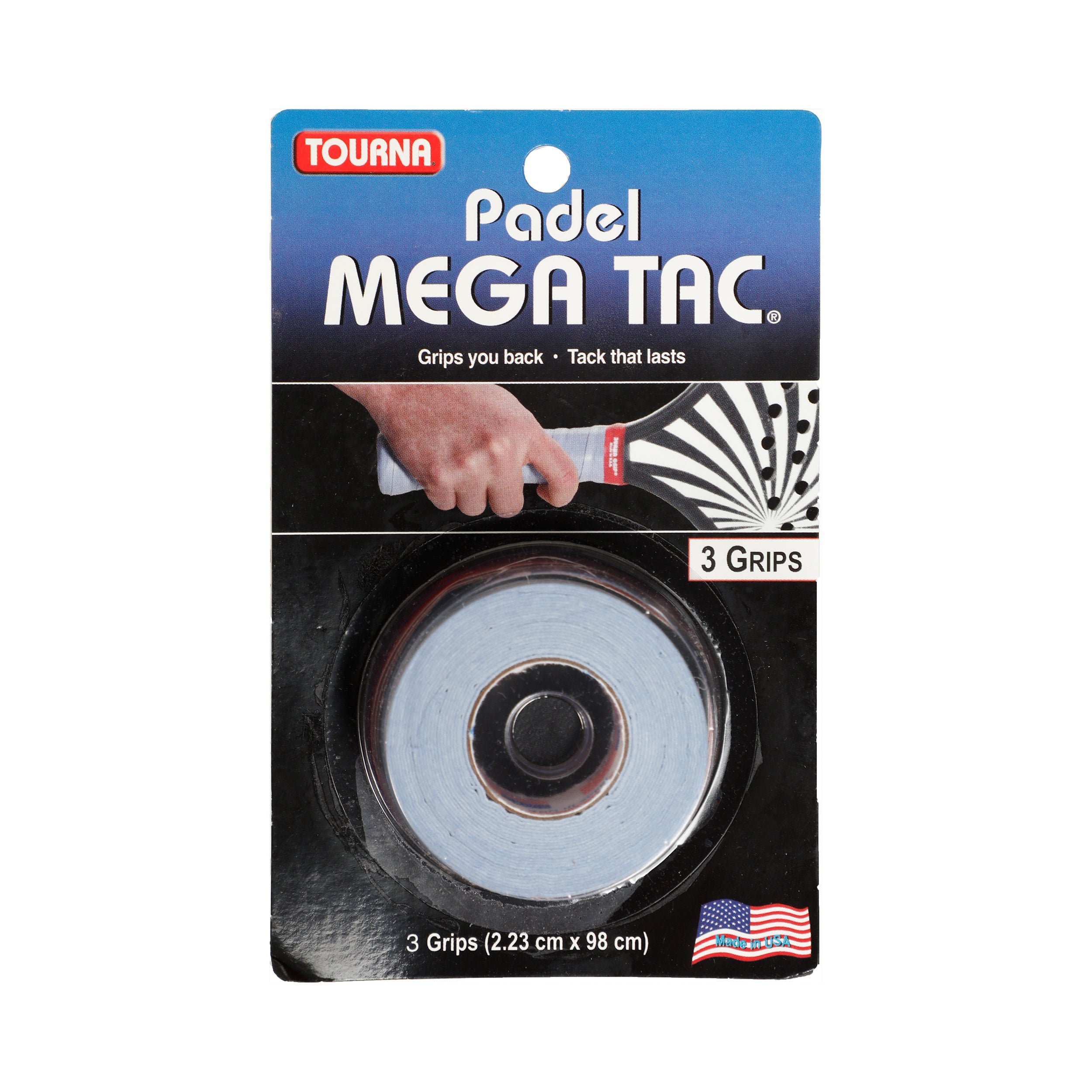 Tourna Padel Mega Tac Opakowanie 3 Szt.-Niebieski