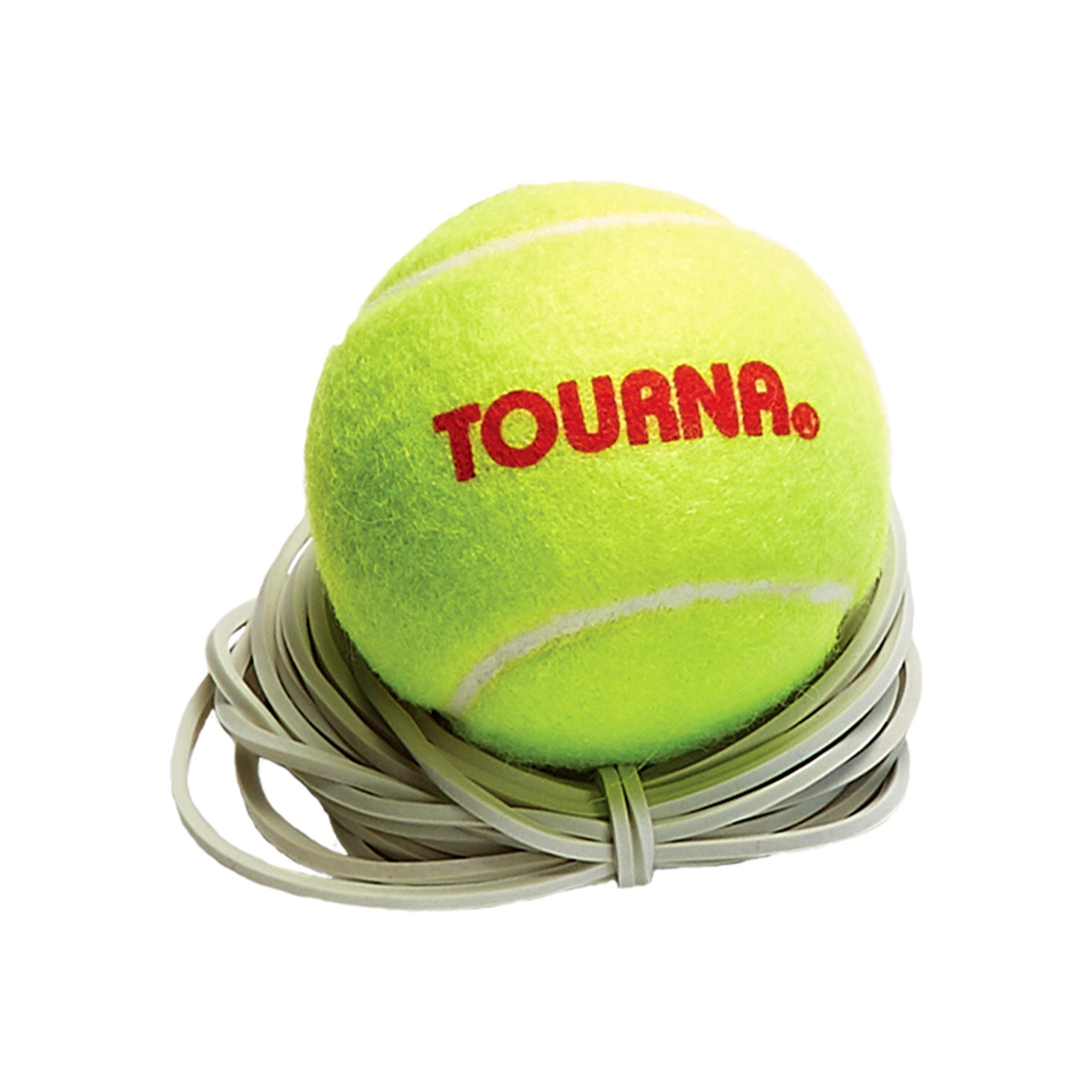 Tourna Ball & String (für Fill & Drill) Pomoc Treningowa-Żółty,Czerwony