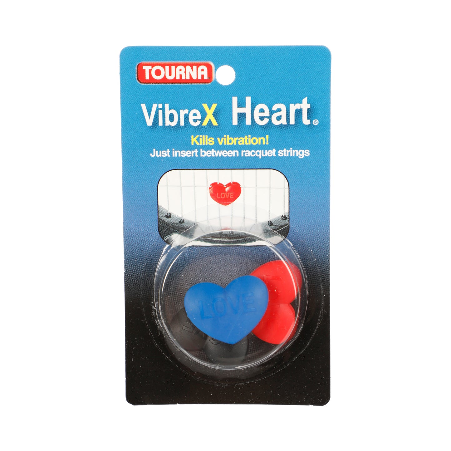 Tourna Vibrex Heart Amortyzatory Opakowanie 3 szt.