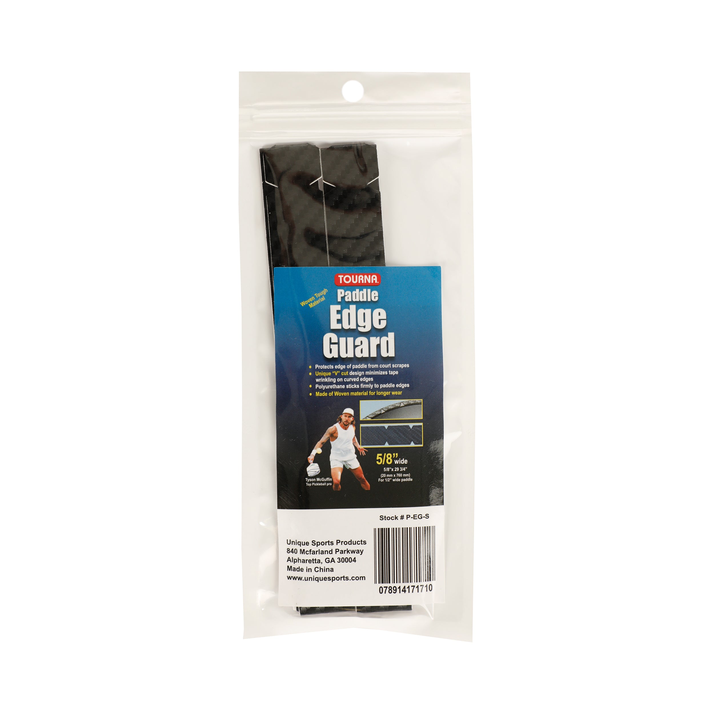 Tourna Padel Edge Guard Wooven 15mm Pasek ochronny na ramę do gry w pickleball