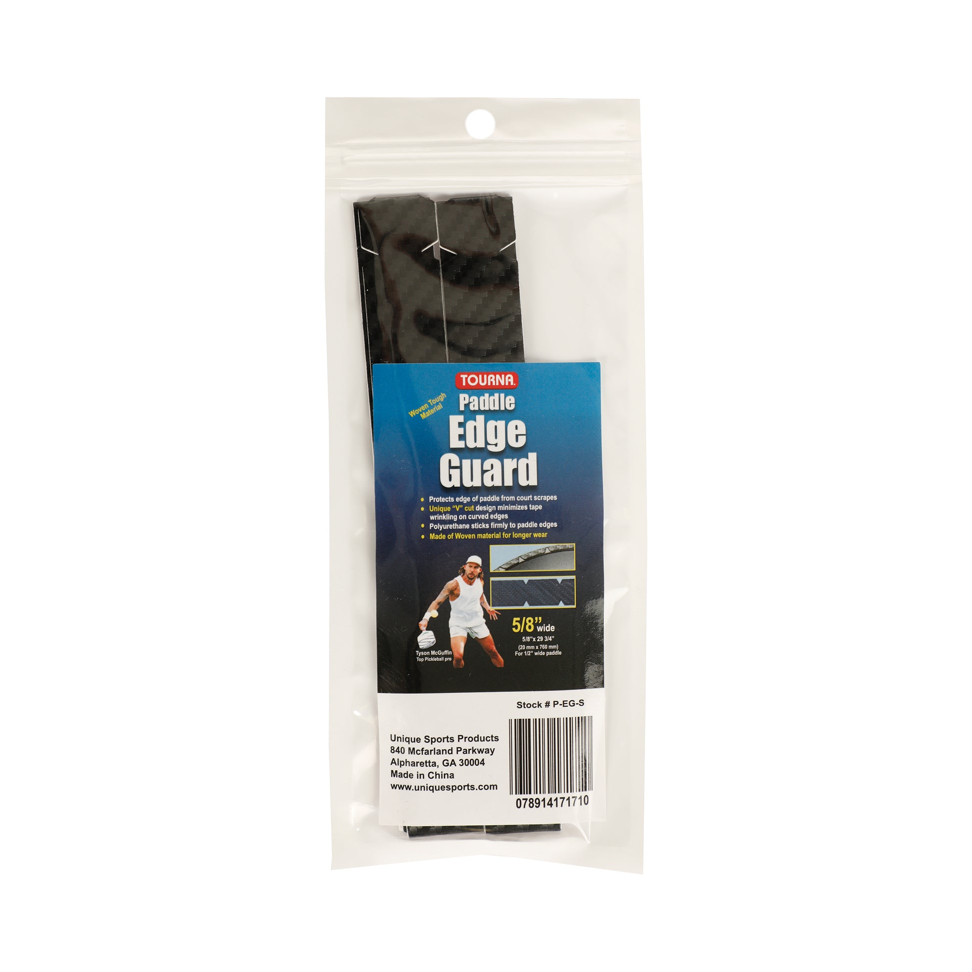 Tourna Padel Edge Guard Wooven 15mm Pasek ochronny na ramę do gry w pickleball