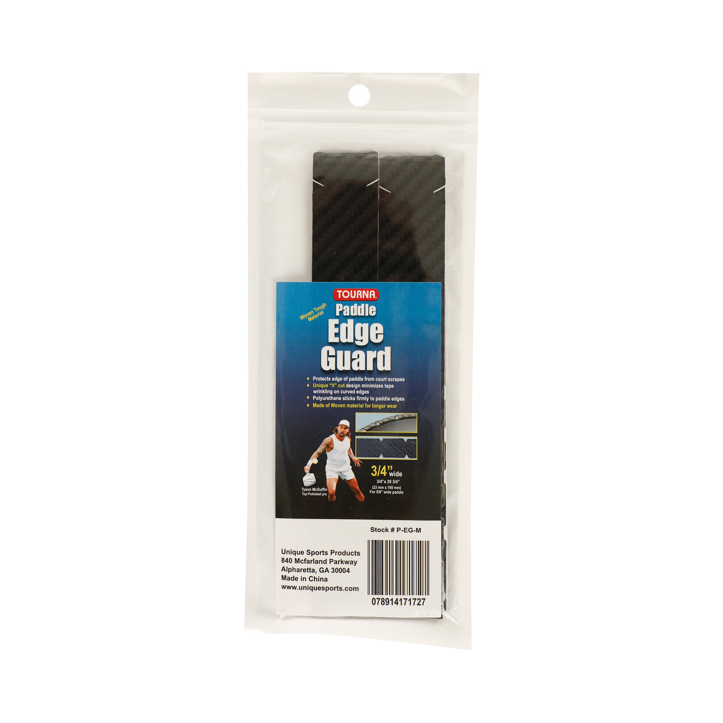Tourna Padel Edge Guard Wooven 16mm Pasek ochronny na ramę do gry w pickleball