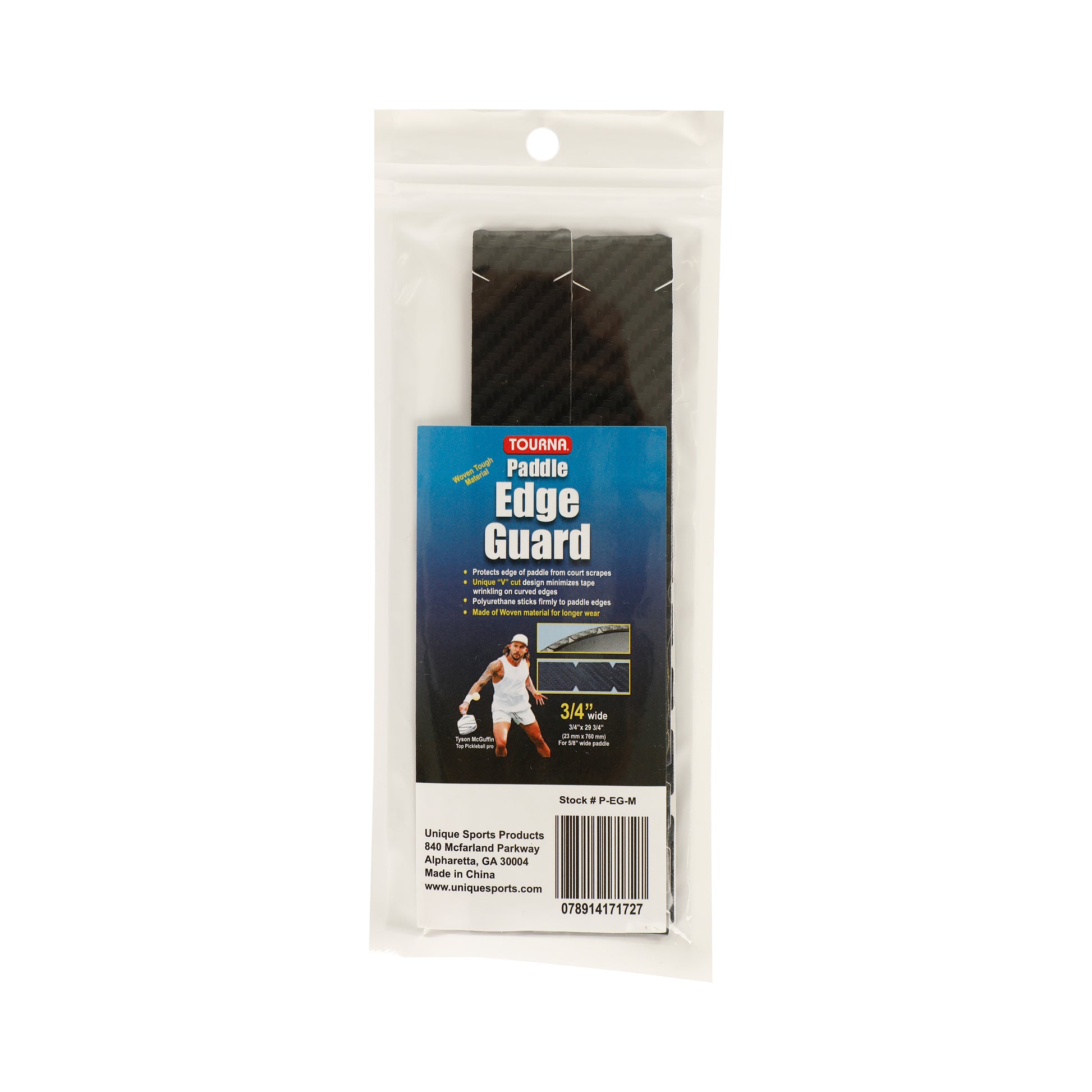 Tourna Padel Edge Guard Wooven 16mm Pasek ochronny na ramę do gry w pickleball