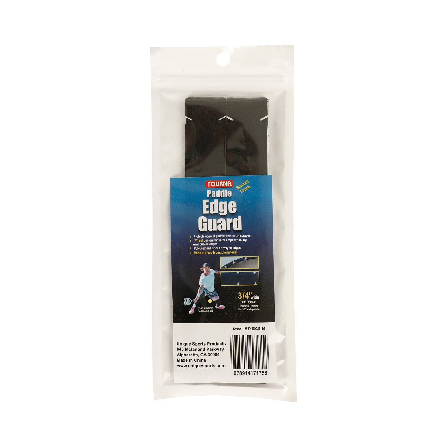 Tourna Padel Edge Guard 16mm Pasek ochronny na ramę do gry w pickleball