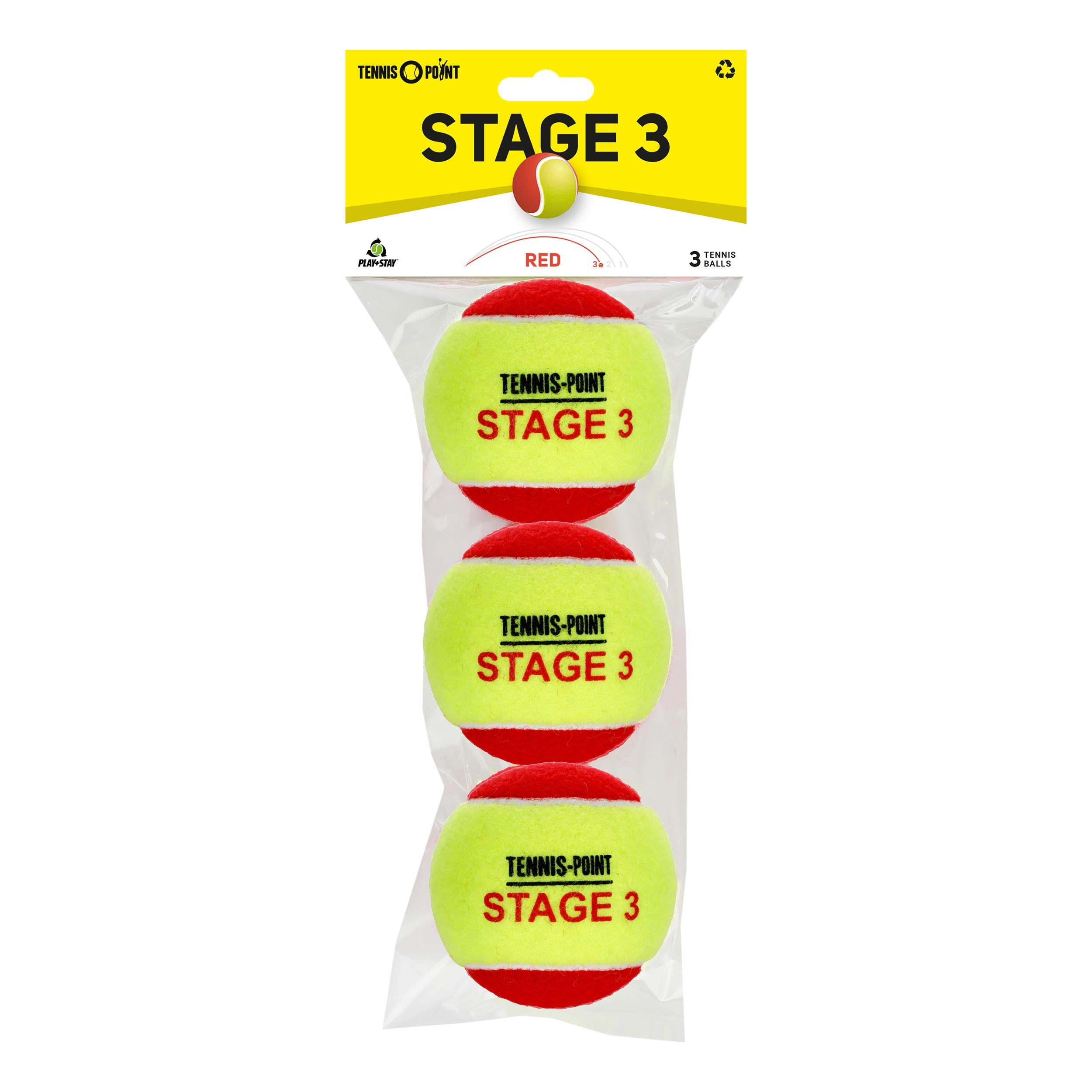 Tennis-Point TP Stage 3 Worek 3 szt.