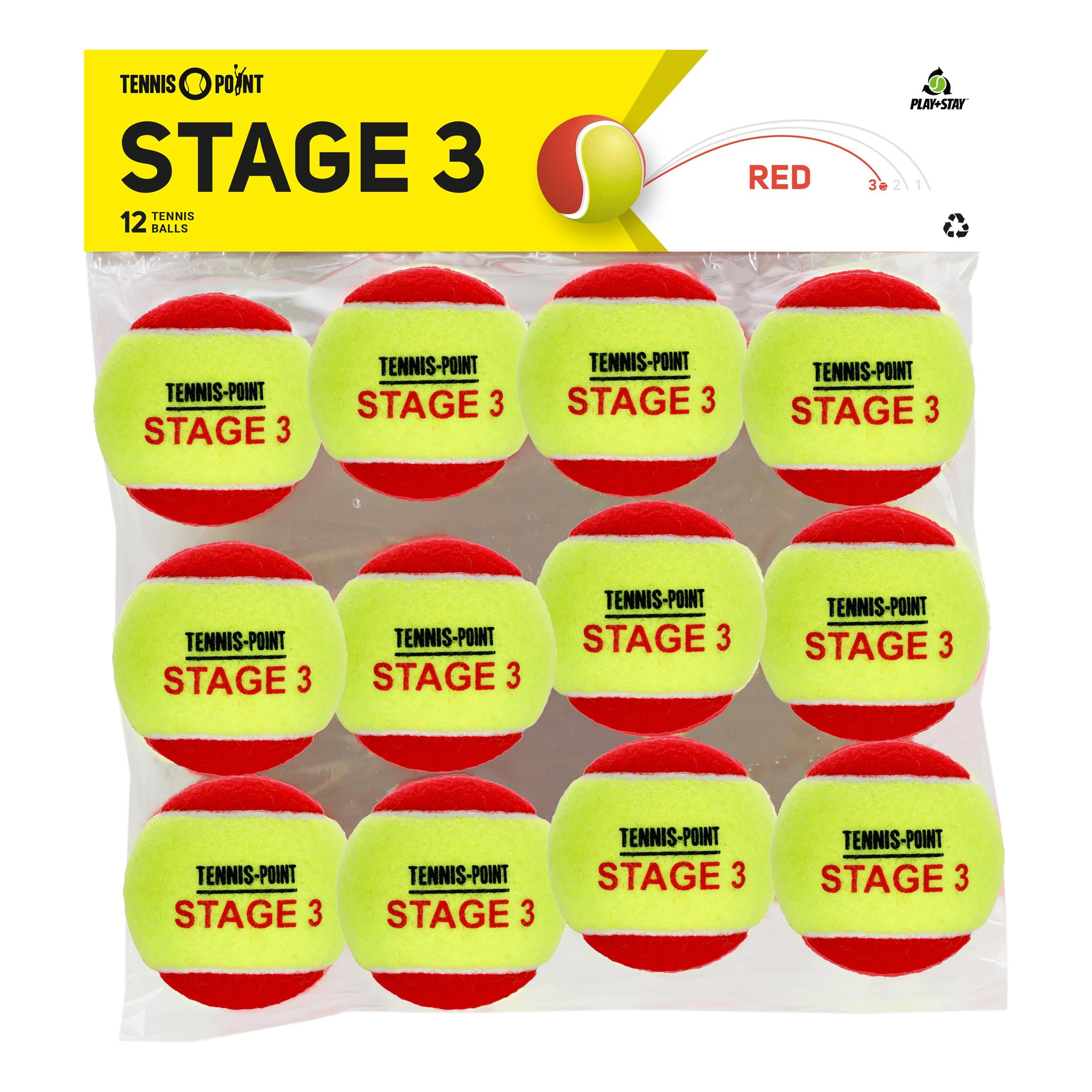 Tennis-Point TP Stage 3 Worek 12 szt.