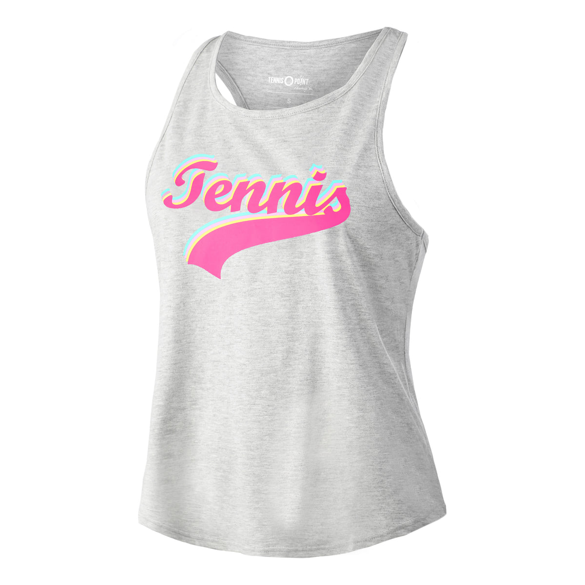 Tennis-Point Tennis Signature Tank top Kobiety - szary, wielokolorowy
