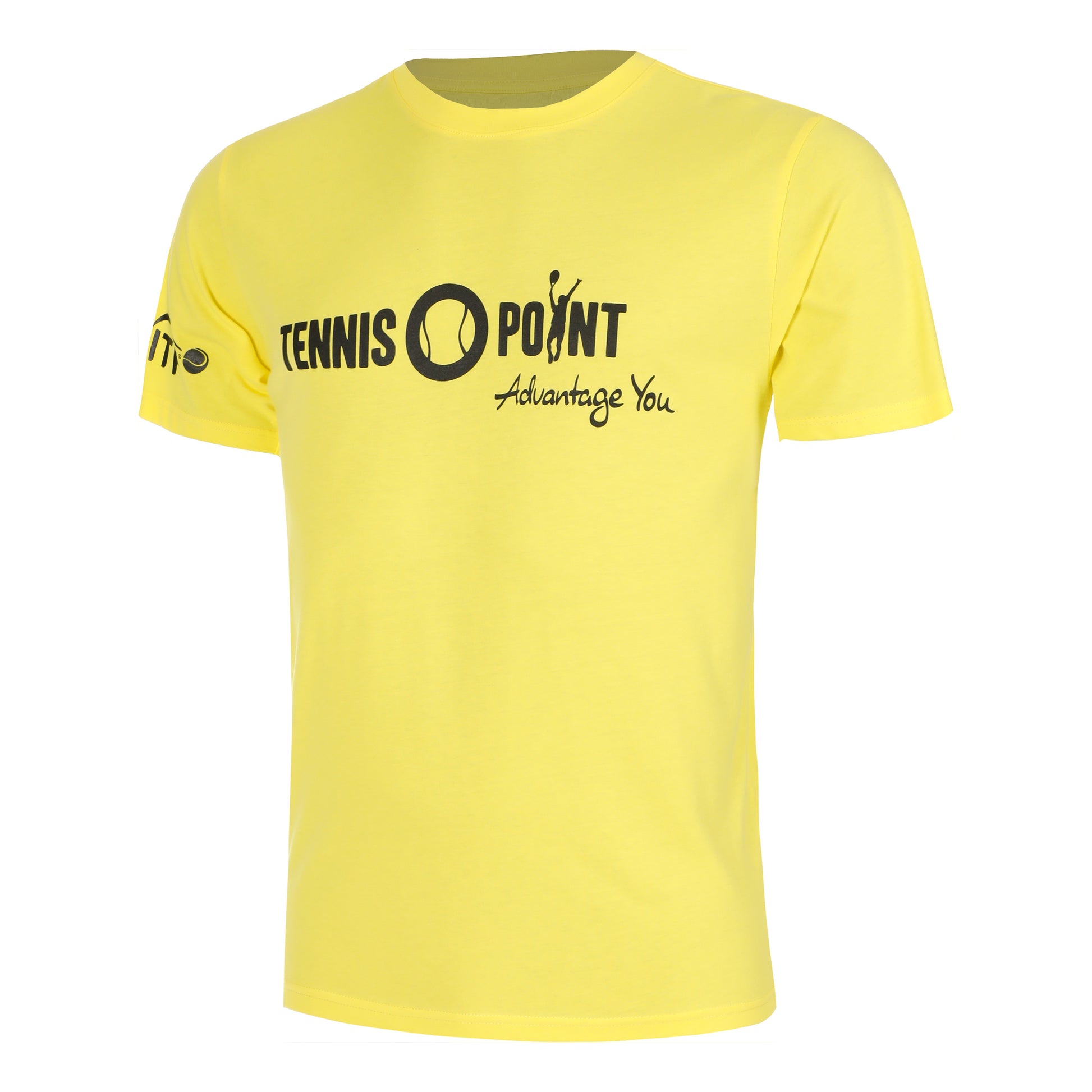 Tennis-Point Team Yellow Koszulka Mężczyźni-Żółty