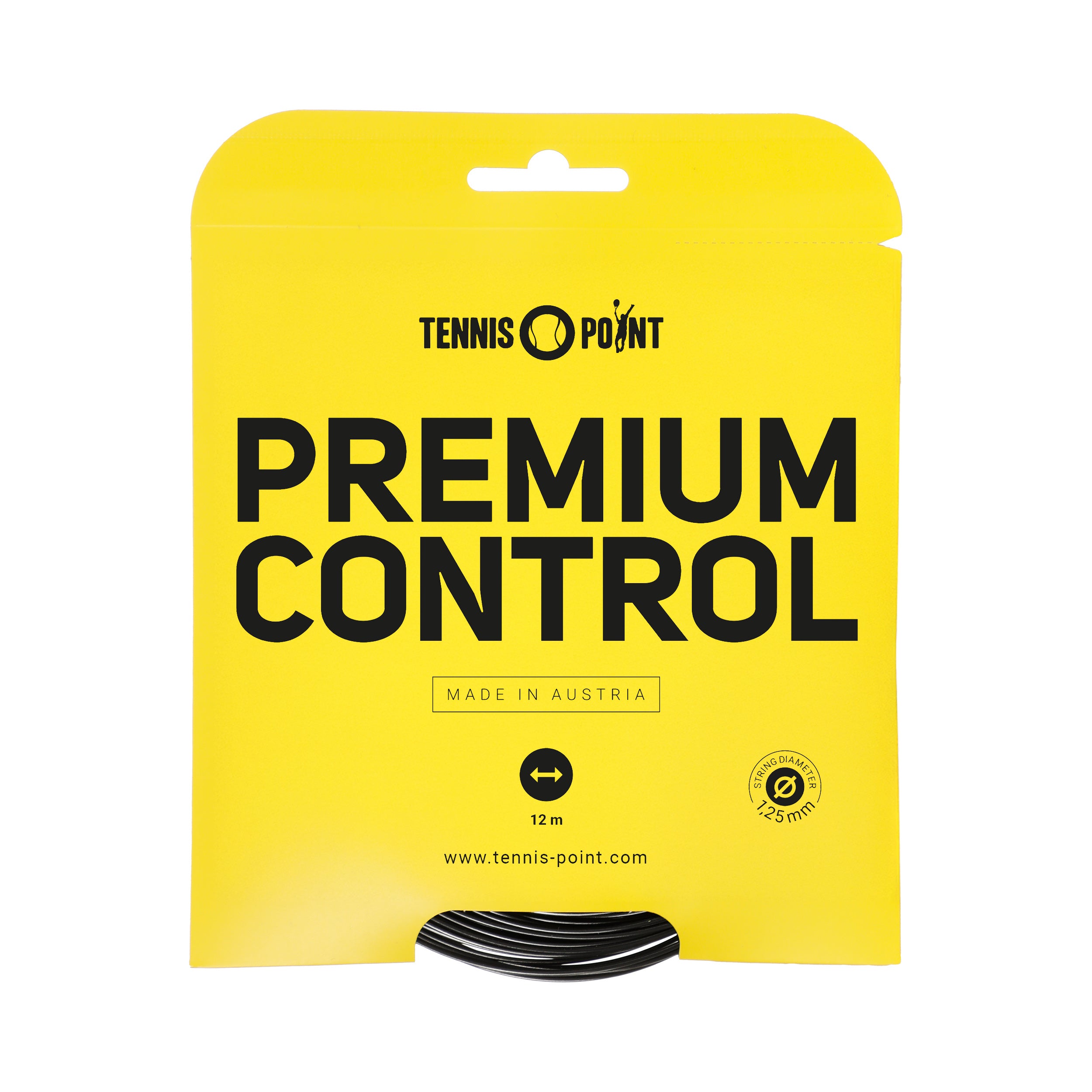 Tennis-Point Premium Control Zestaw Naciągów 12m-Czarny