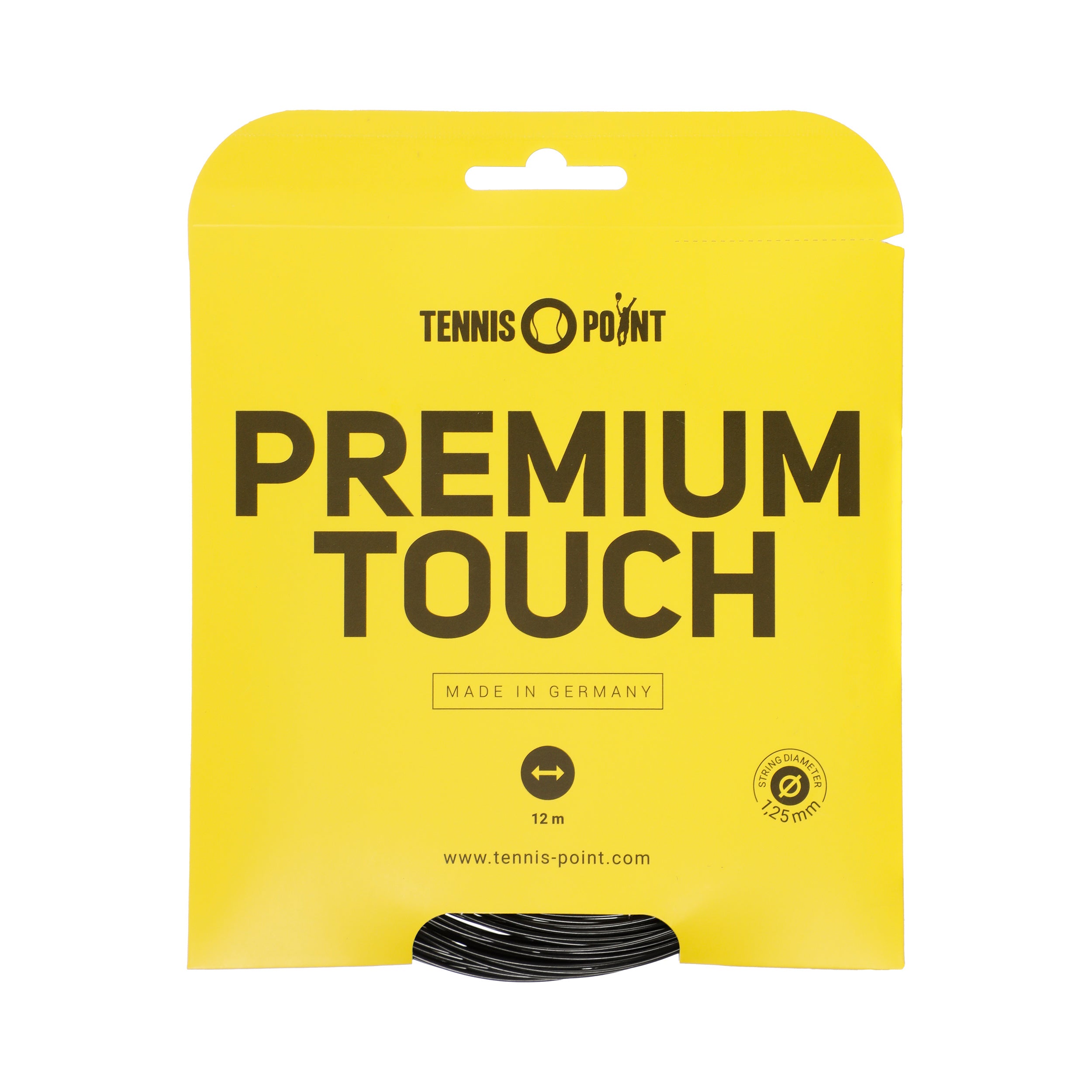 Tennis-Point Premium Touch Zestaw Naciągów 12m-Czarny