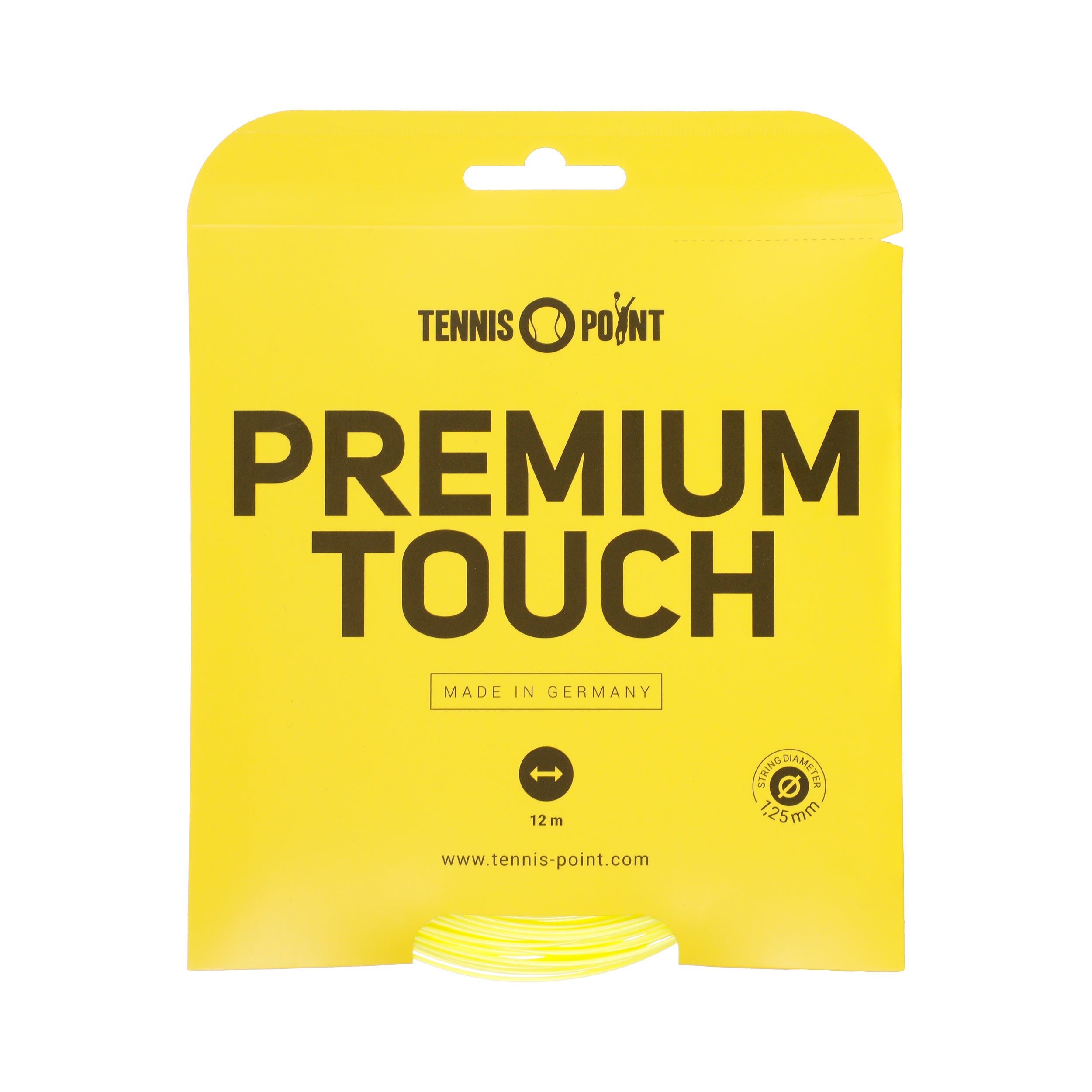 Tennis-Point Premium Touch Zestaw Naciągów 12m-Neonowy Żółty