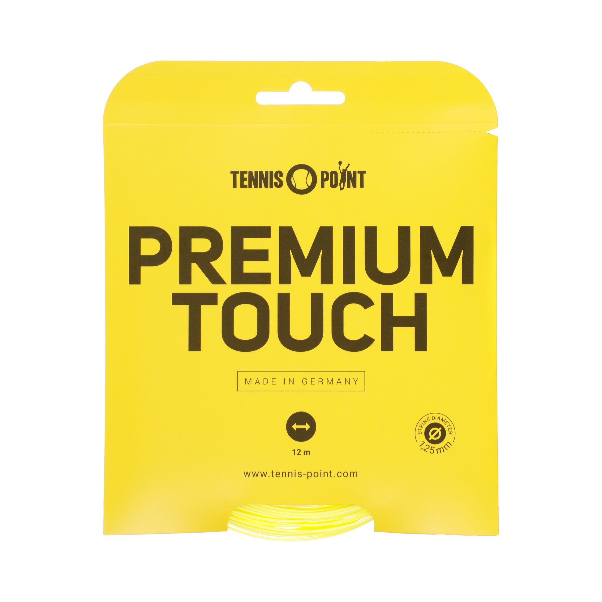 Tennis-Point Premium Touch Zestaw Naciągów 12m-Neonowy Żółty