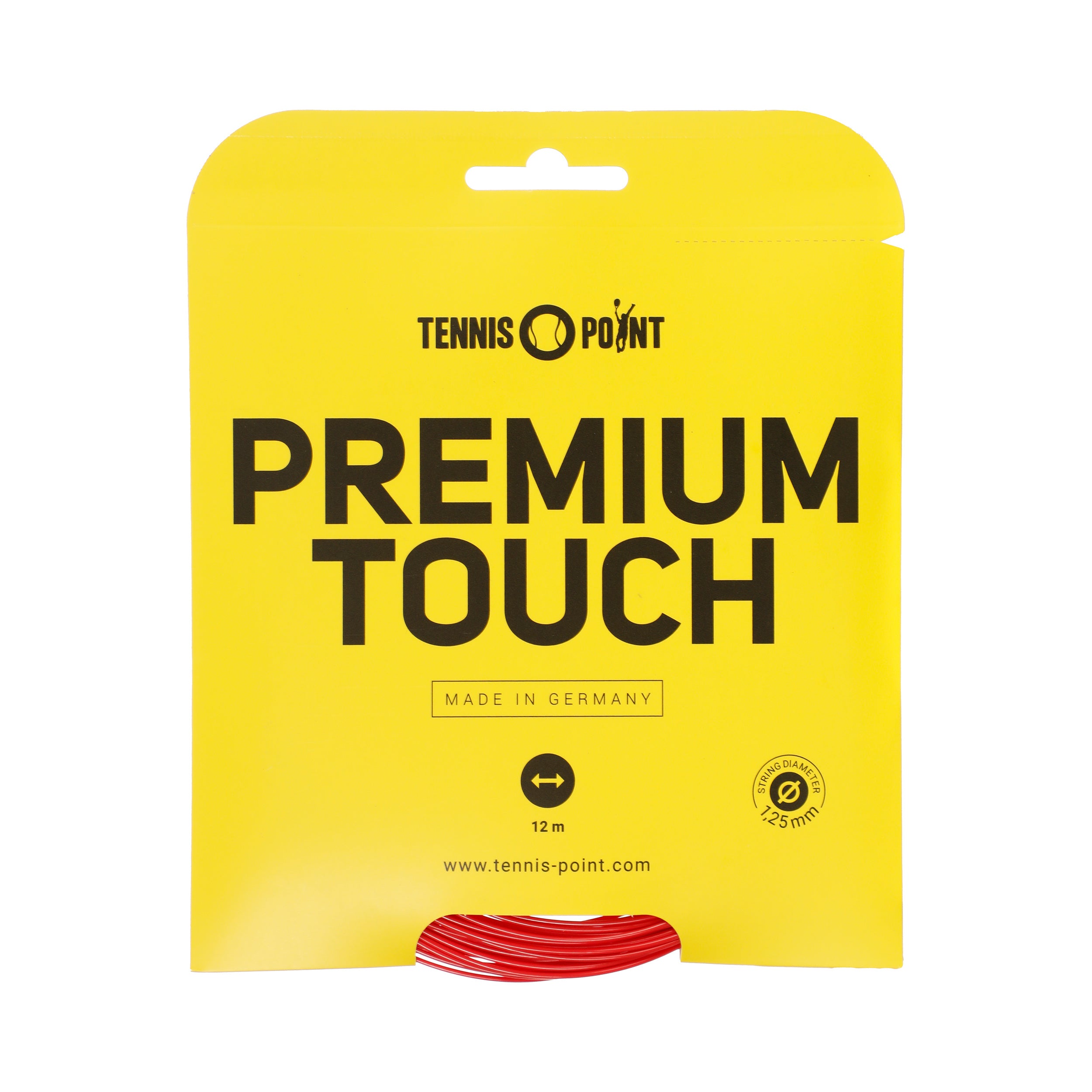 Tennis-Point Premium Touch Zestaw Naciągów 12m-Czerwony
