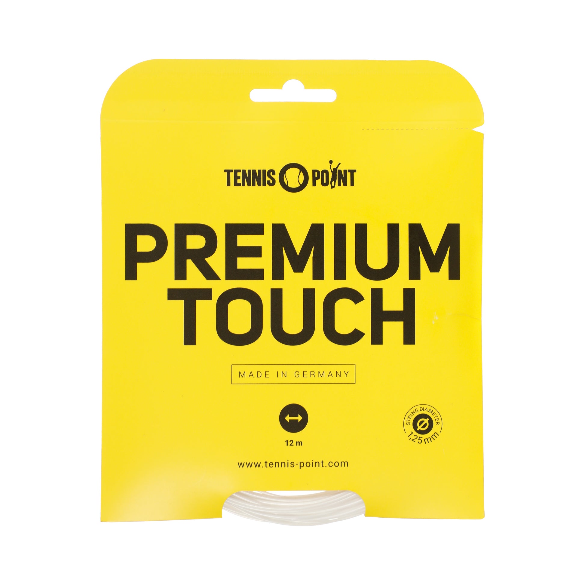 Tennis-Point Premium Touch Zestaw Naciągów 12m-Biały