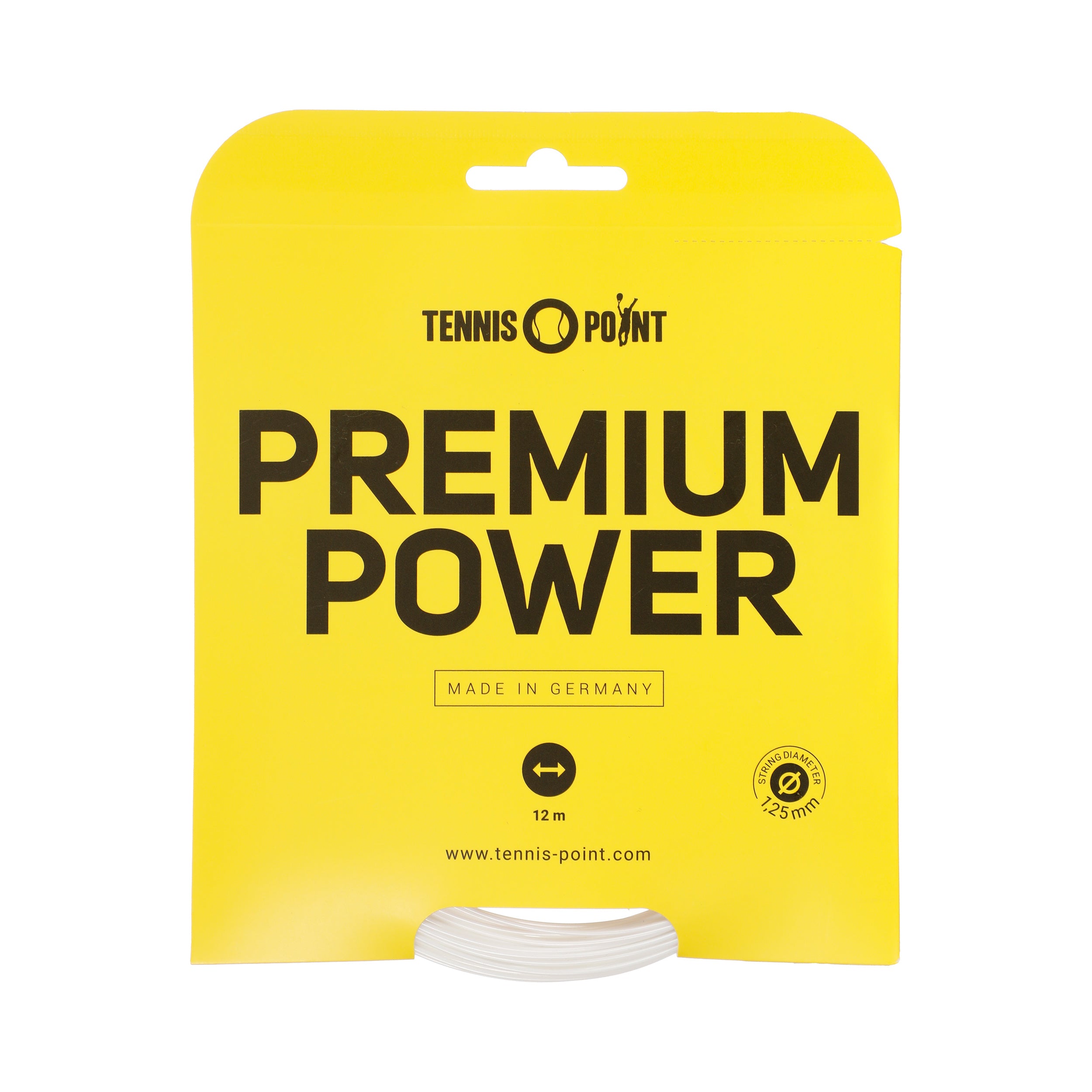Tennis-Point Premium Power Zestaw Naciągów 12m-Biały