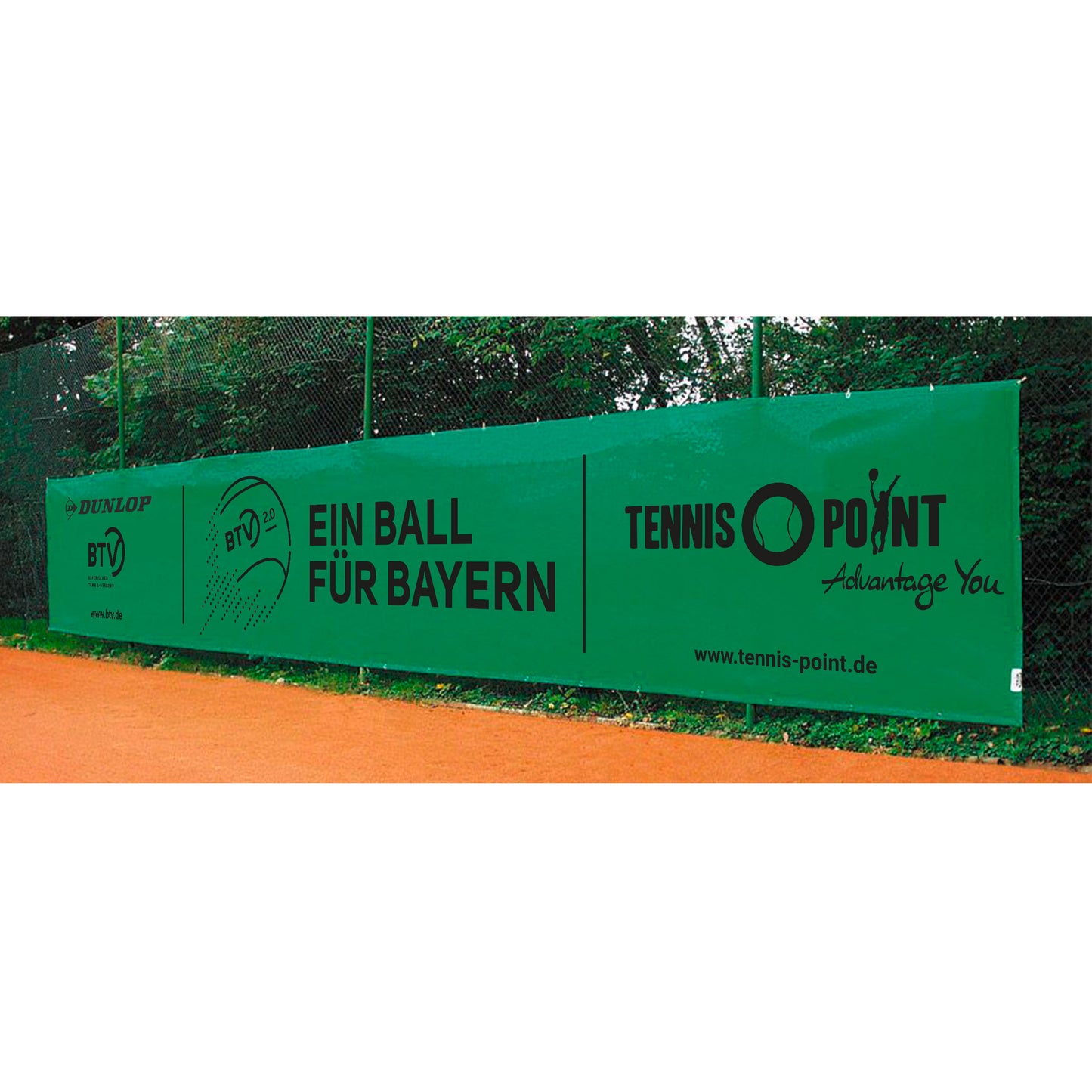 Tennis-Point Dunlop - Ein Ball für Bayern OSŁONA 12x2m