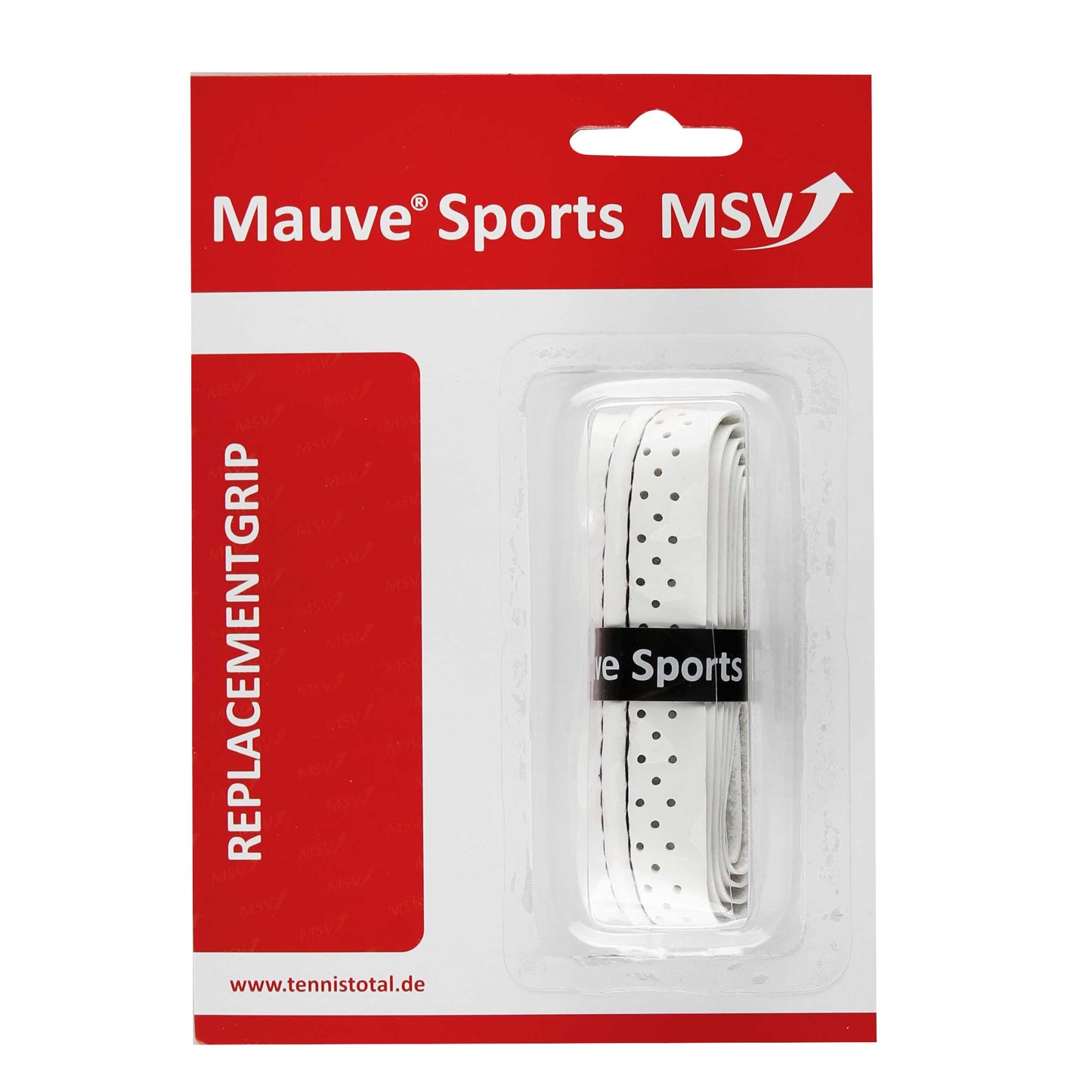 MSV Basic Grip Soft-Stich Perforated And Stitched Opakowanie 1 Szt.-Biały