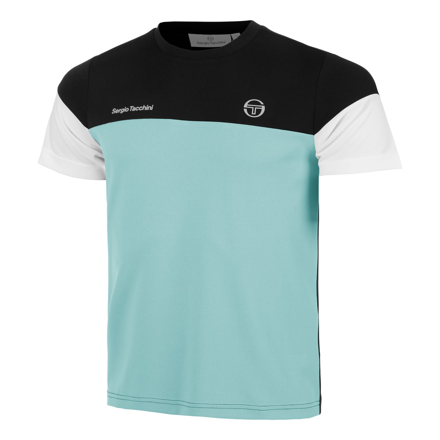 Sergio Tacchini Prave Koszulka Mężczyźni - czarny, niebieski