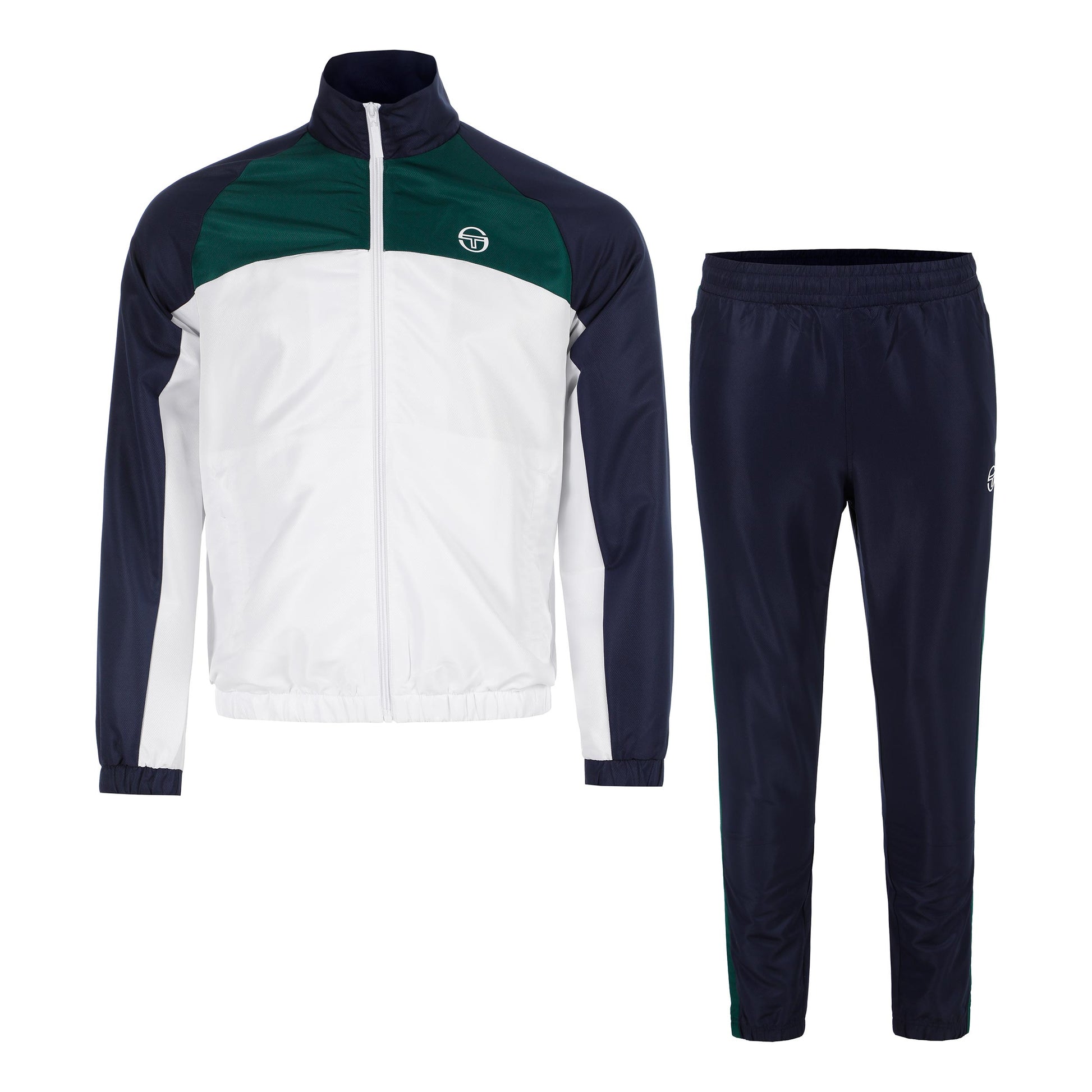Sergio Tacchini Metropolis Dres Mężczyźni - ciemnoniebieski, biały