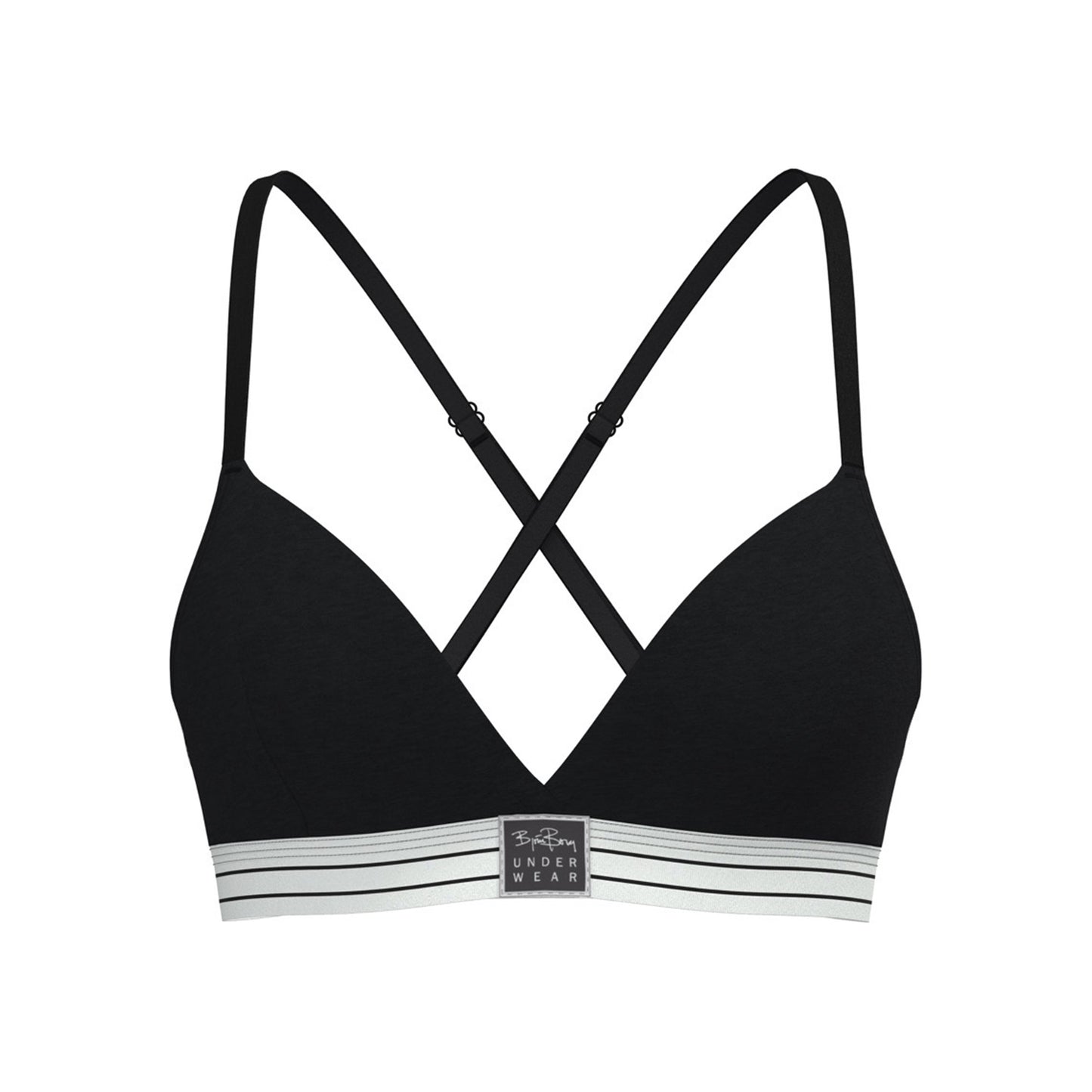 Björn Borg Core Original Triangle Stanik sportowy Kobiety - czarny,