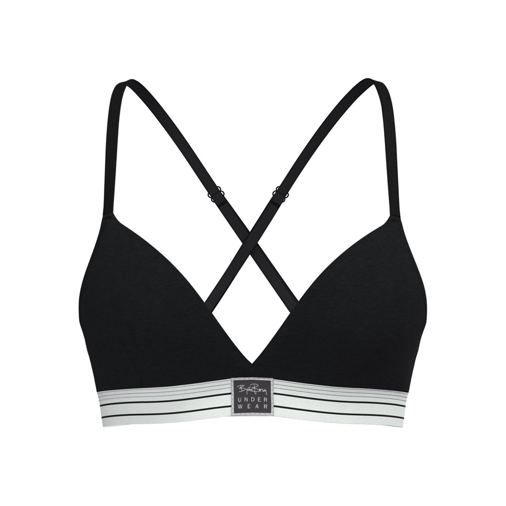Björn Borg Core Original Triangle Stanik sportowy Kobiety - czarny,