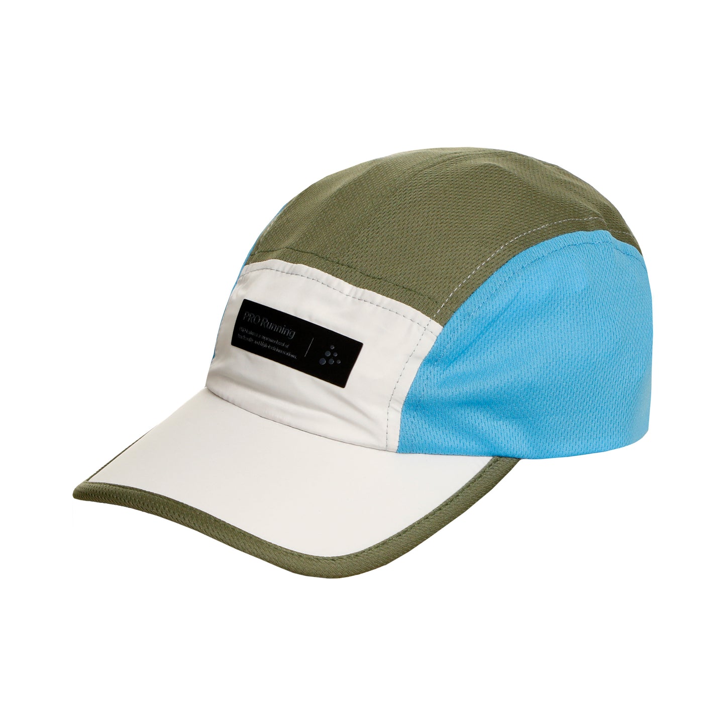 Craft Pro Hypervent Czapka Unisex - oliwka, jasnoniebieski