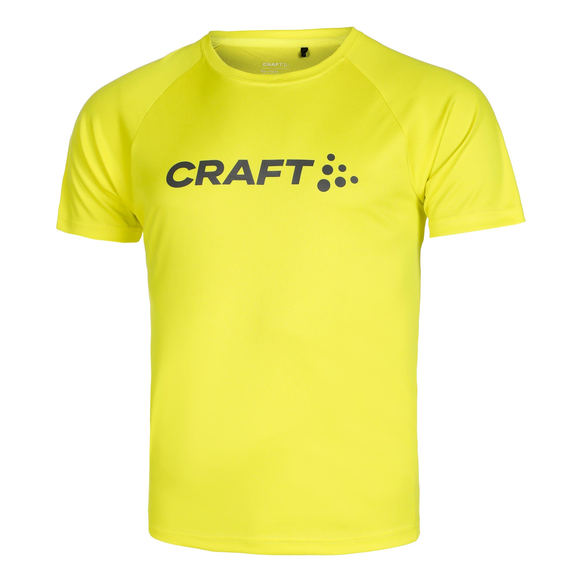 Craft Core Essence Logo Koszulka do biegania Mężczyźni - żółty,
