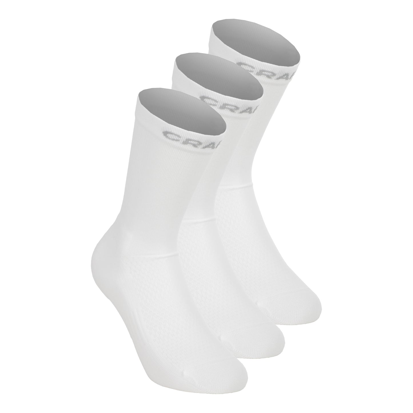 Craft Core Dry High Skarpety do biegania Unisex - biały