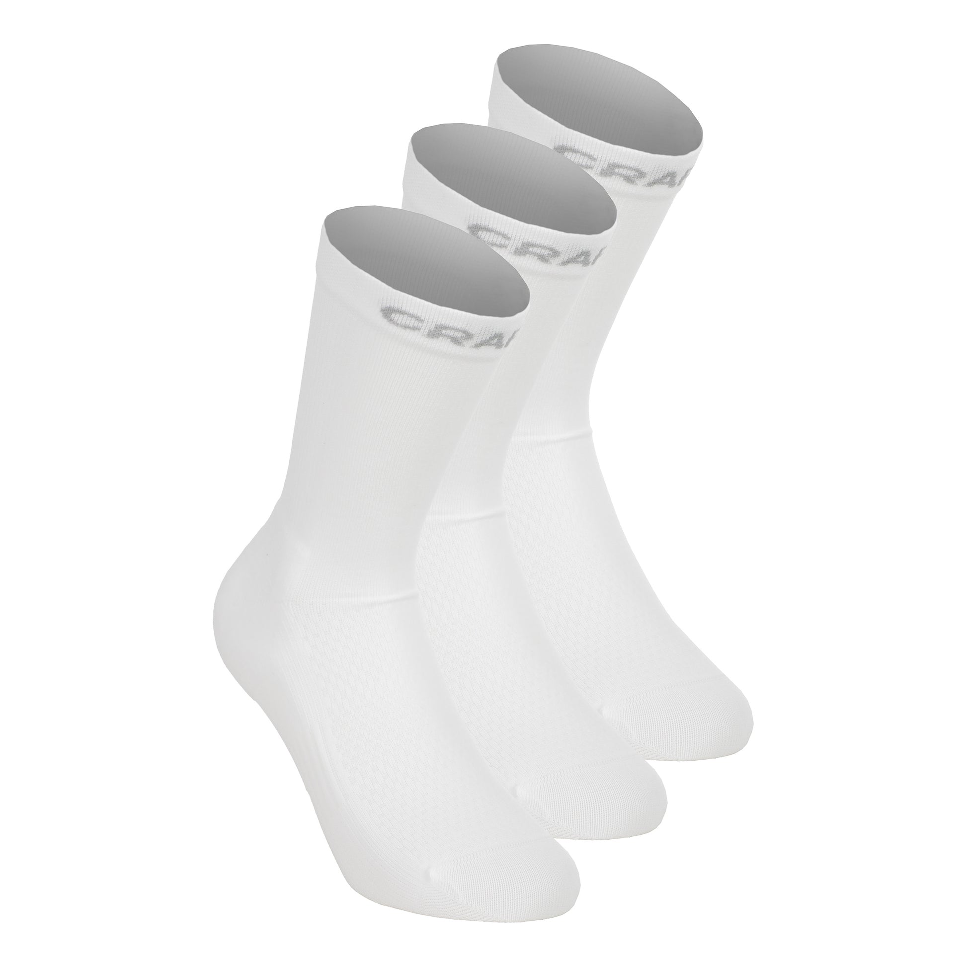 Craft Core Dry High Skarpety do biegania Unisex - biały