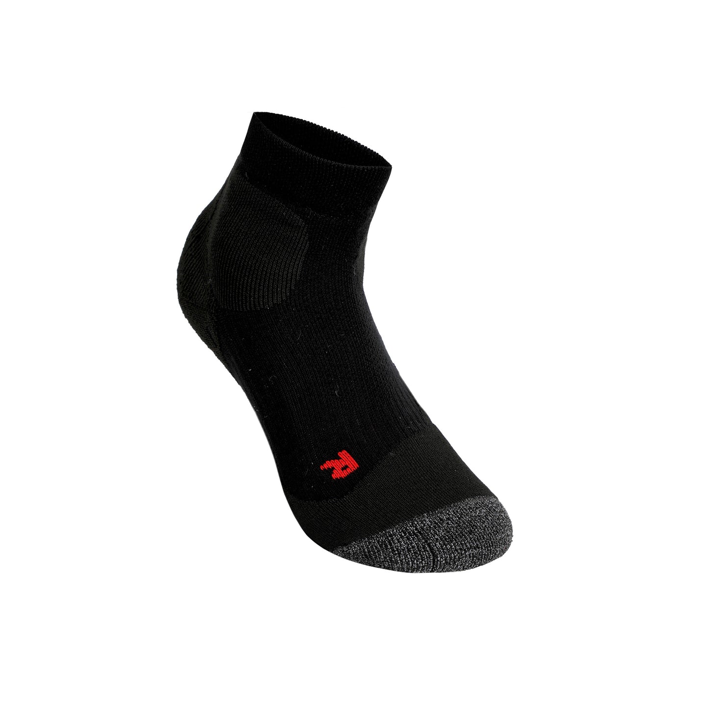 Falke TE2 Short Skarpety Tenisowe Kobiety-Czarny,Ciemnoszary