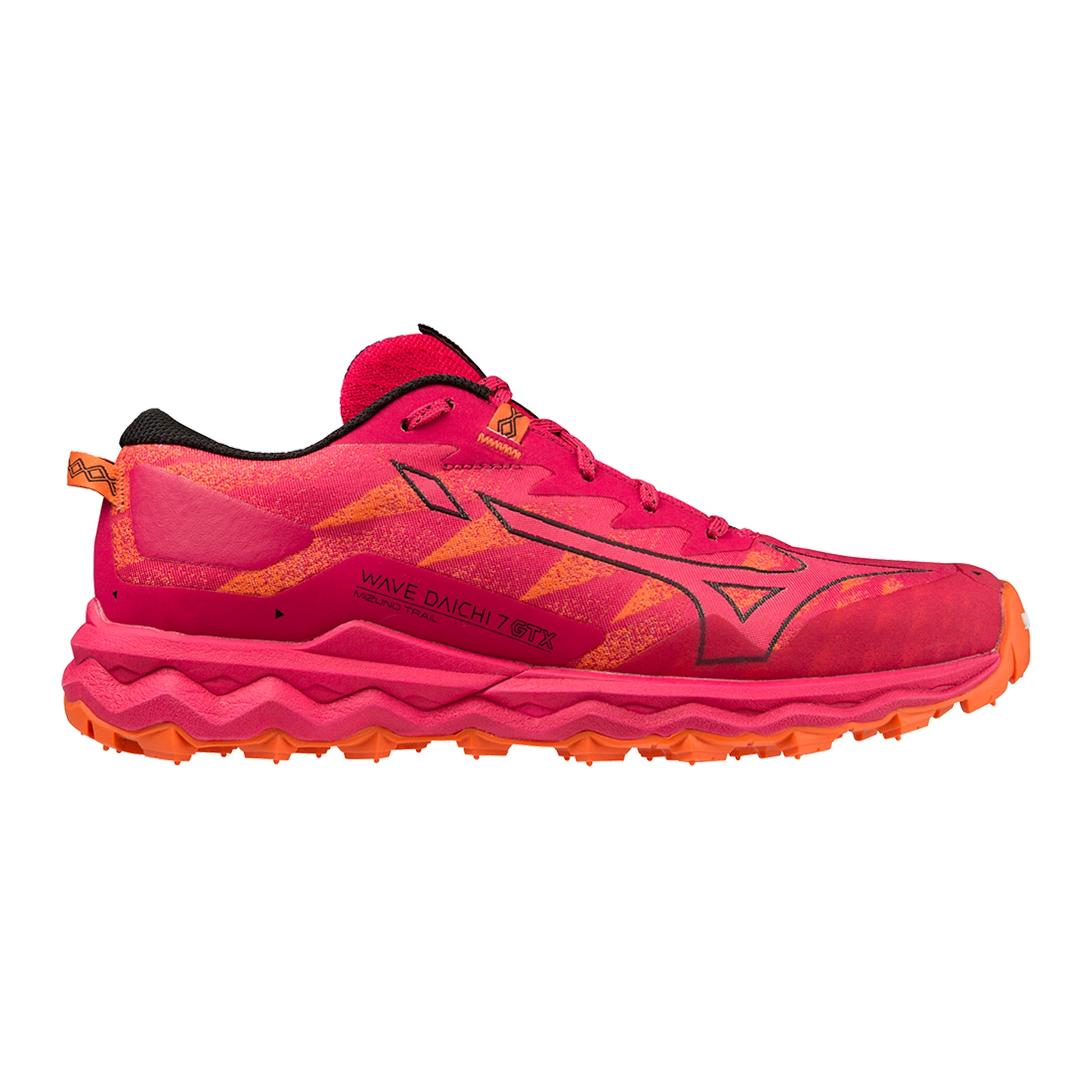 Mizuno Wave Daichi 7 GTX But trailowy Kobiety - różowy, pomarańczowy