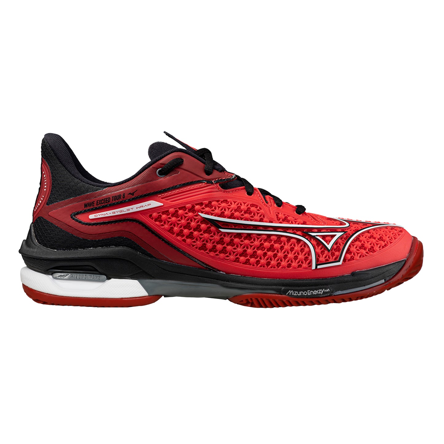 Mizuno Wave Exceed Tour 6 buty do tenisa ziemnego Mężczyźni - czerwony, czarny