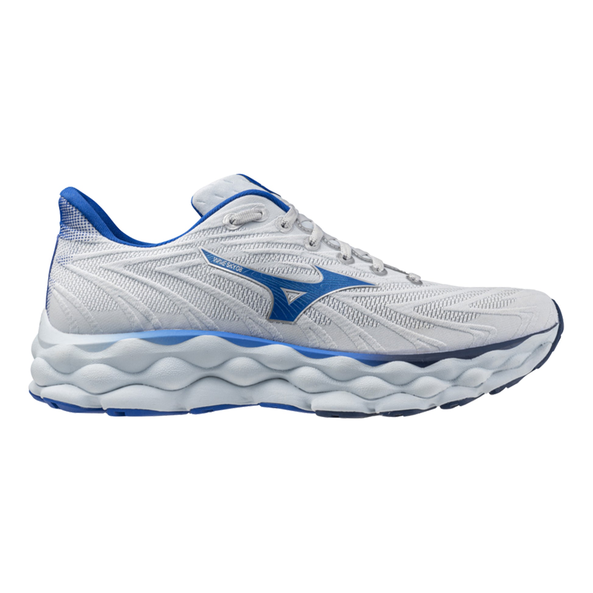 Mizuno Wave Sky 8 But neutralny Mężczyźni - szary, niebieski