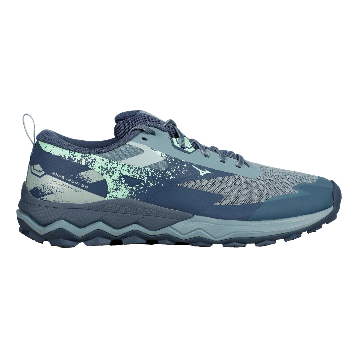 Mizuno Wave Ibuki 5 But trailowy Mężczyźni - petrol, ciemnoniebieski