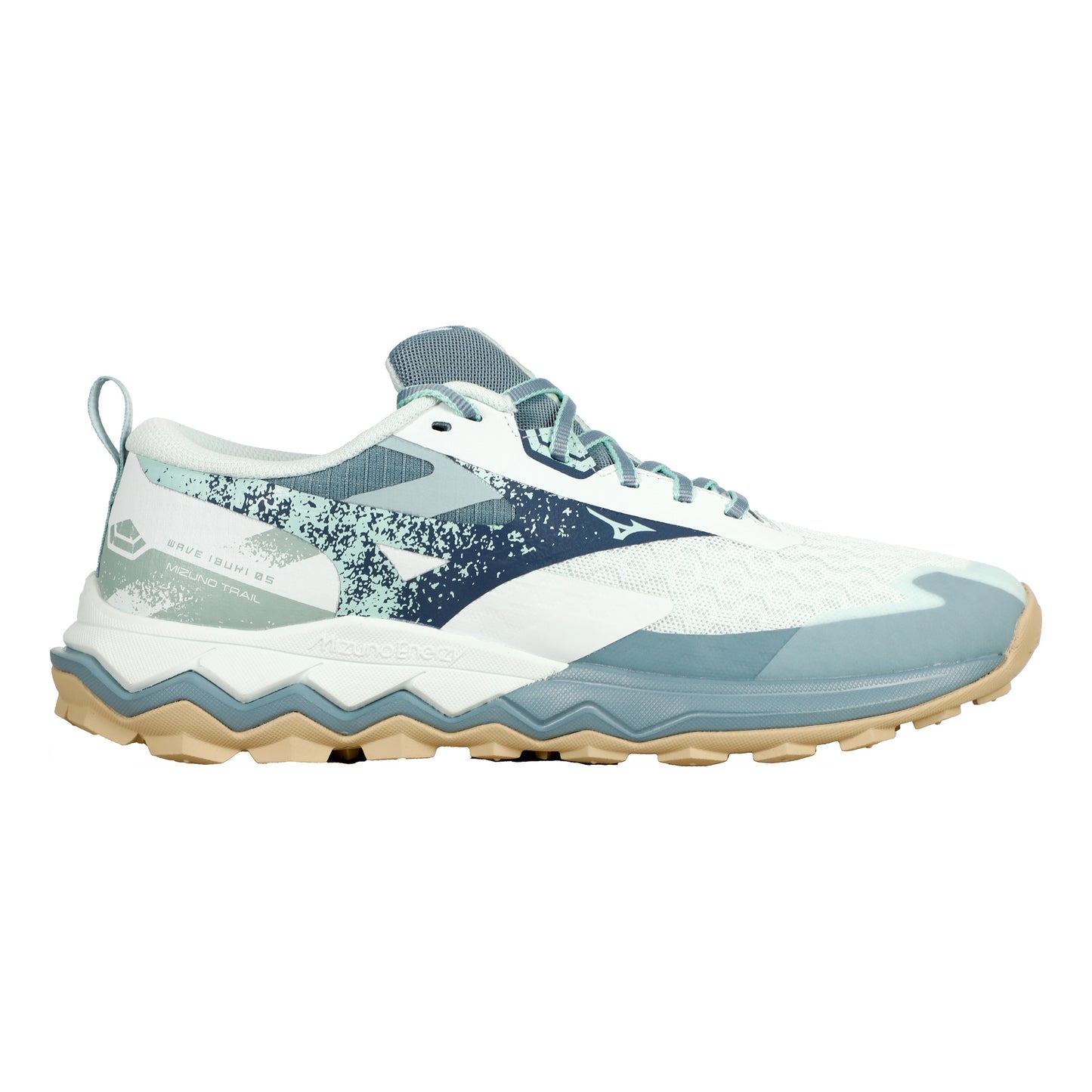 Mizuno Wave Ibuki 5 But trailowy Kobiety - miętowy, ciemnoniebieski