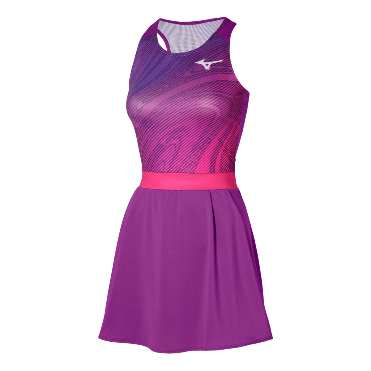 Mizuno Charge Printed Sukienka Kobiety - fioletowy,