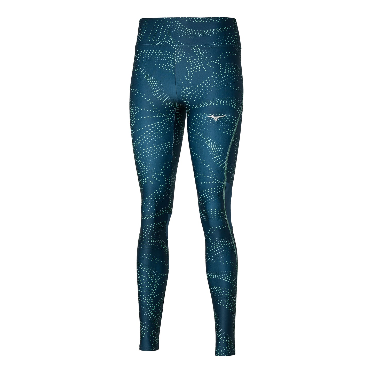 Mizuno Actives Getry do biegania Kobiety - niebieski,