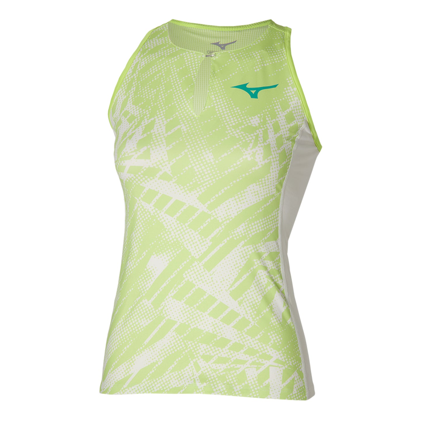 Mizuno Mugen Printed Tank Top Kobiety-Limonka