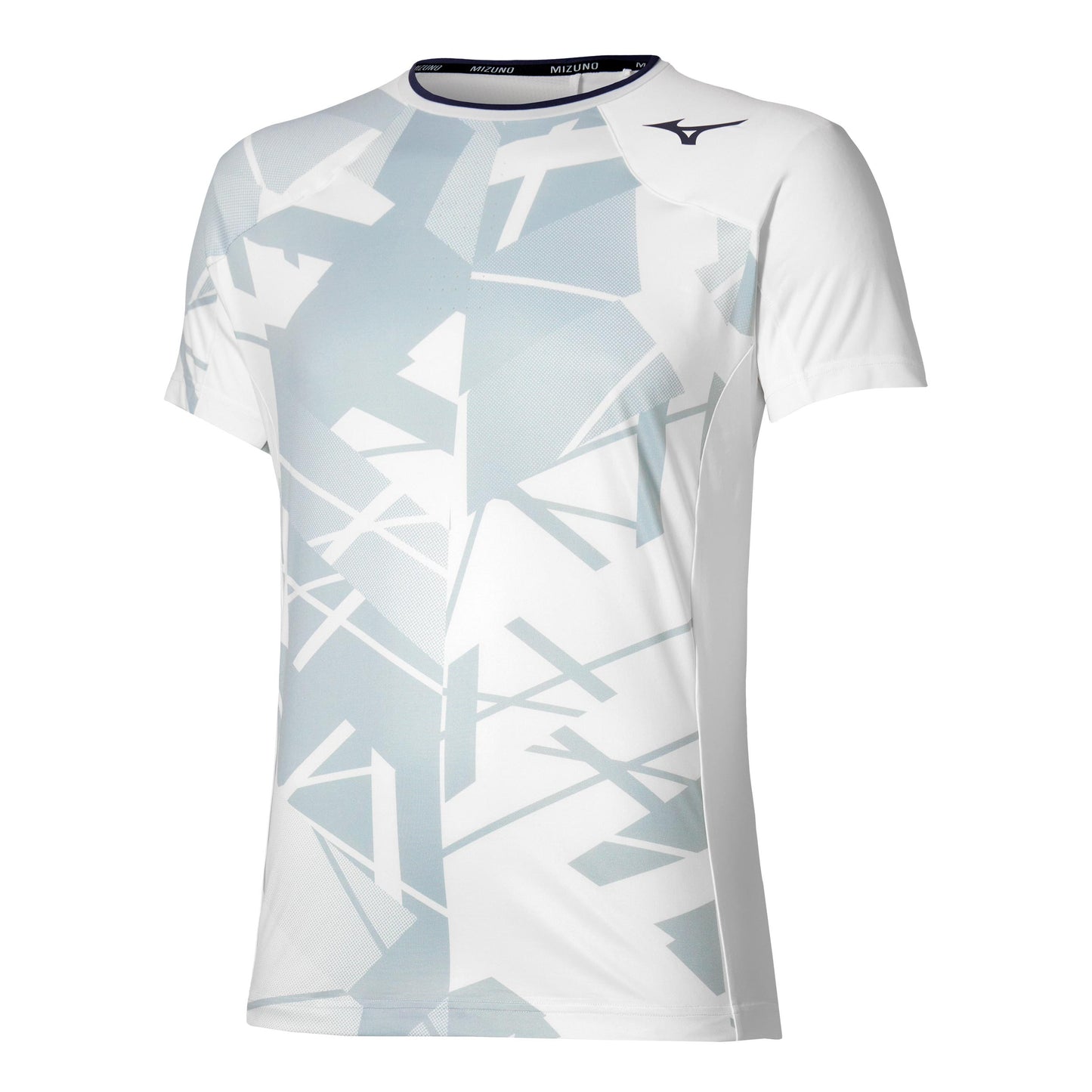Mizuno Daybreakers Shadow Graphic Koszulka Mężczyźni-Biały,Szary