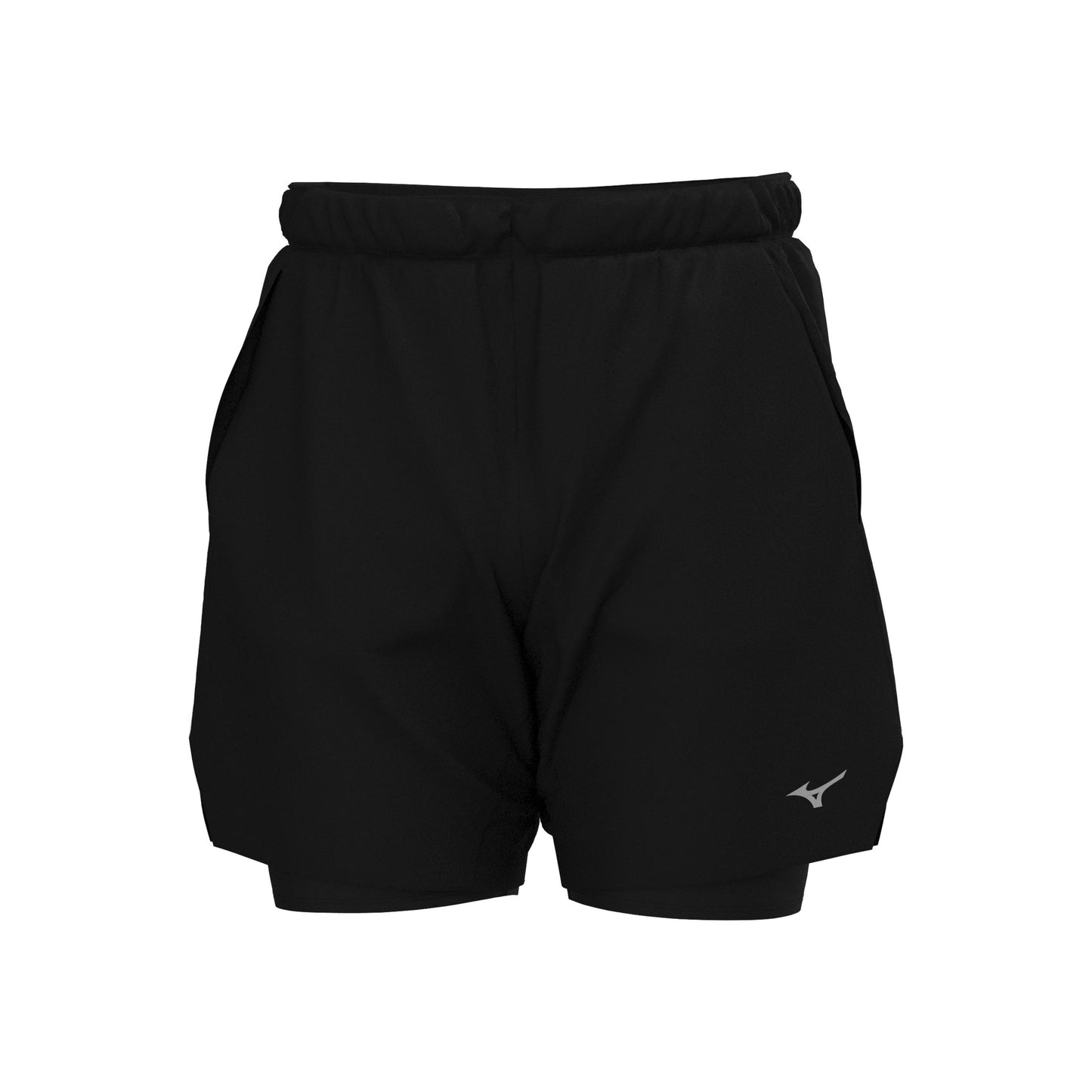 Mizuno Core 2in1 7.5inch Spodenki do biegania Mężczyźni-czarny