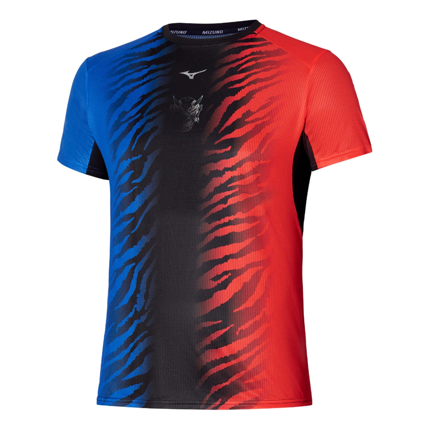 Mizuno DryAeroFlow Graphic Koszulka do biegania Mężczyźni - czarny, czerwony