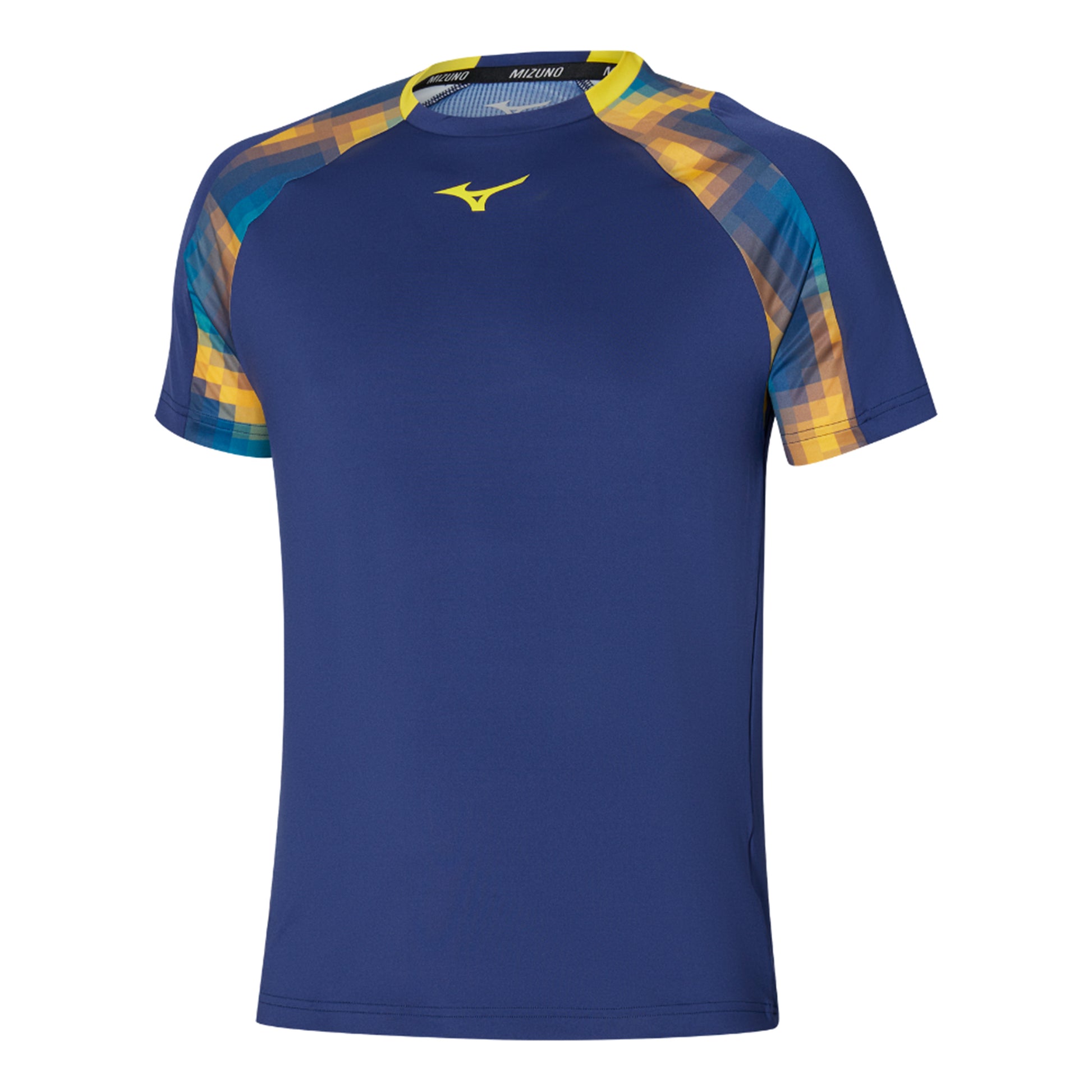 Mizuno Frontier Shadow Koszulka Mężczyźni - niebieski,