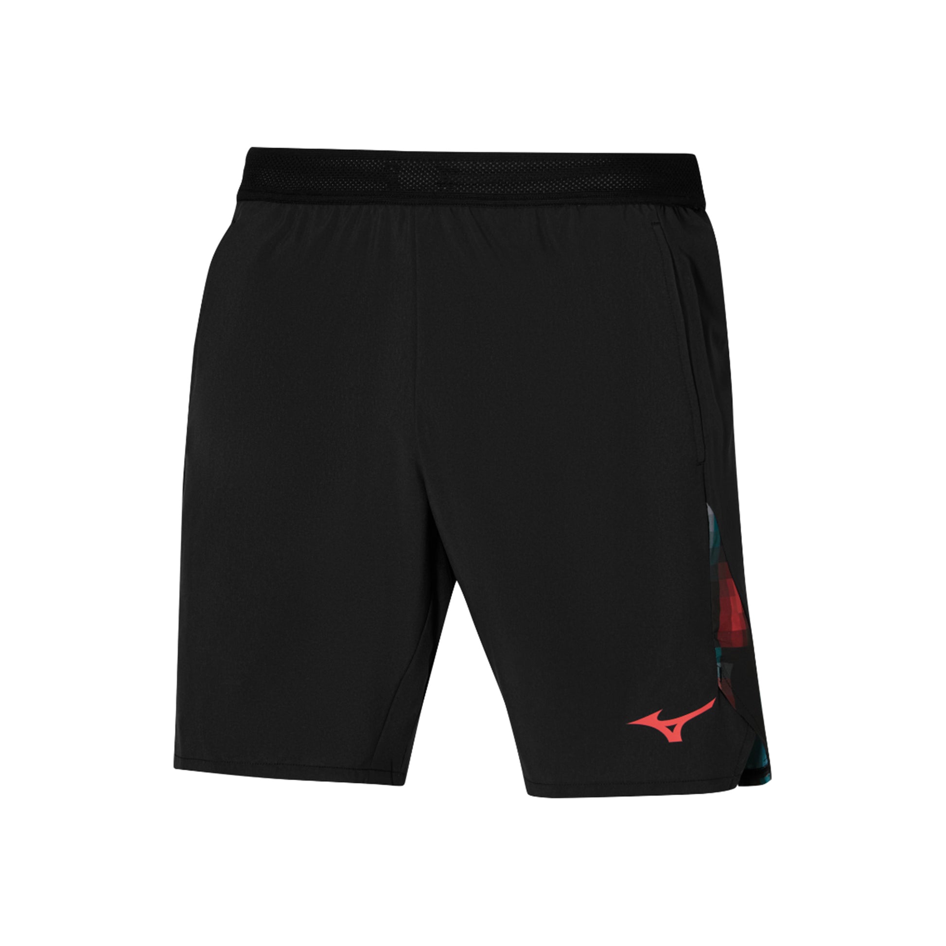 Mizuno Frontier 8in Amplify Szorty Mężczyźni-Czarny