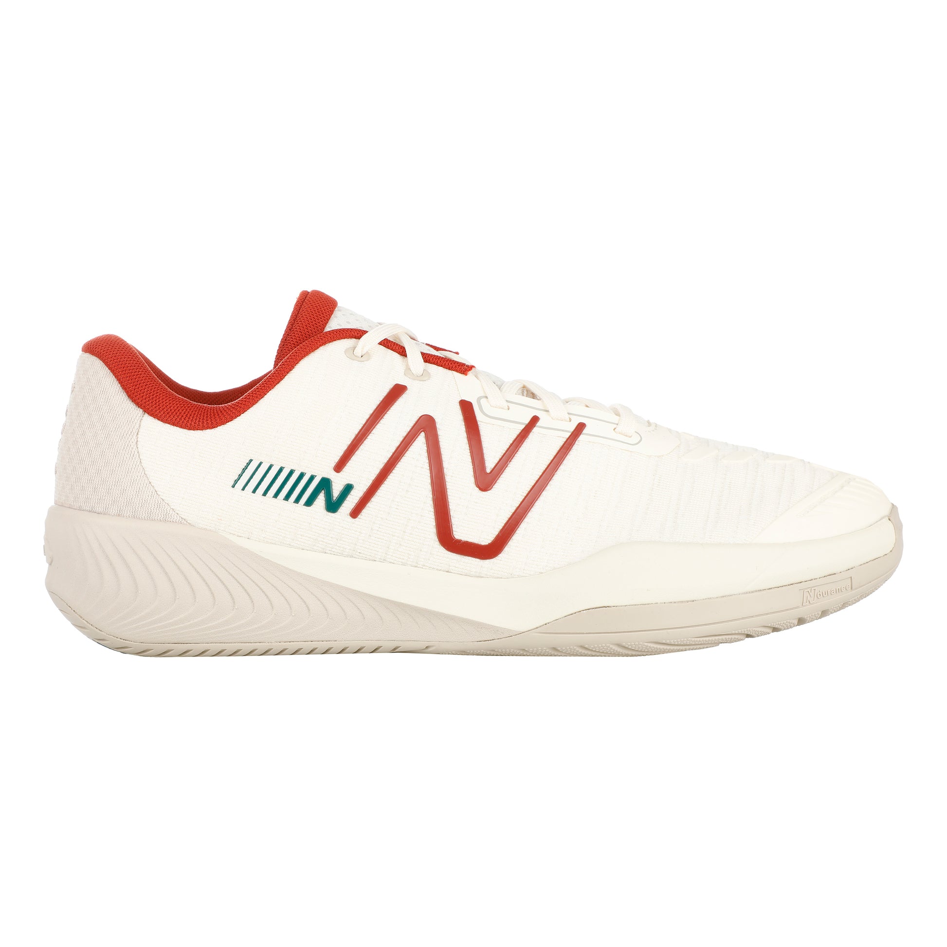New Balance FuelCell 996v6 buty do tenisa allcourt Mężczyźni - beż, czerwony